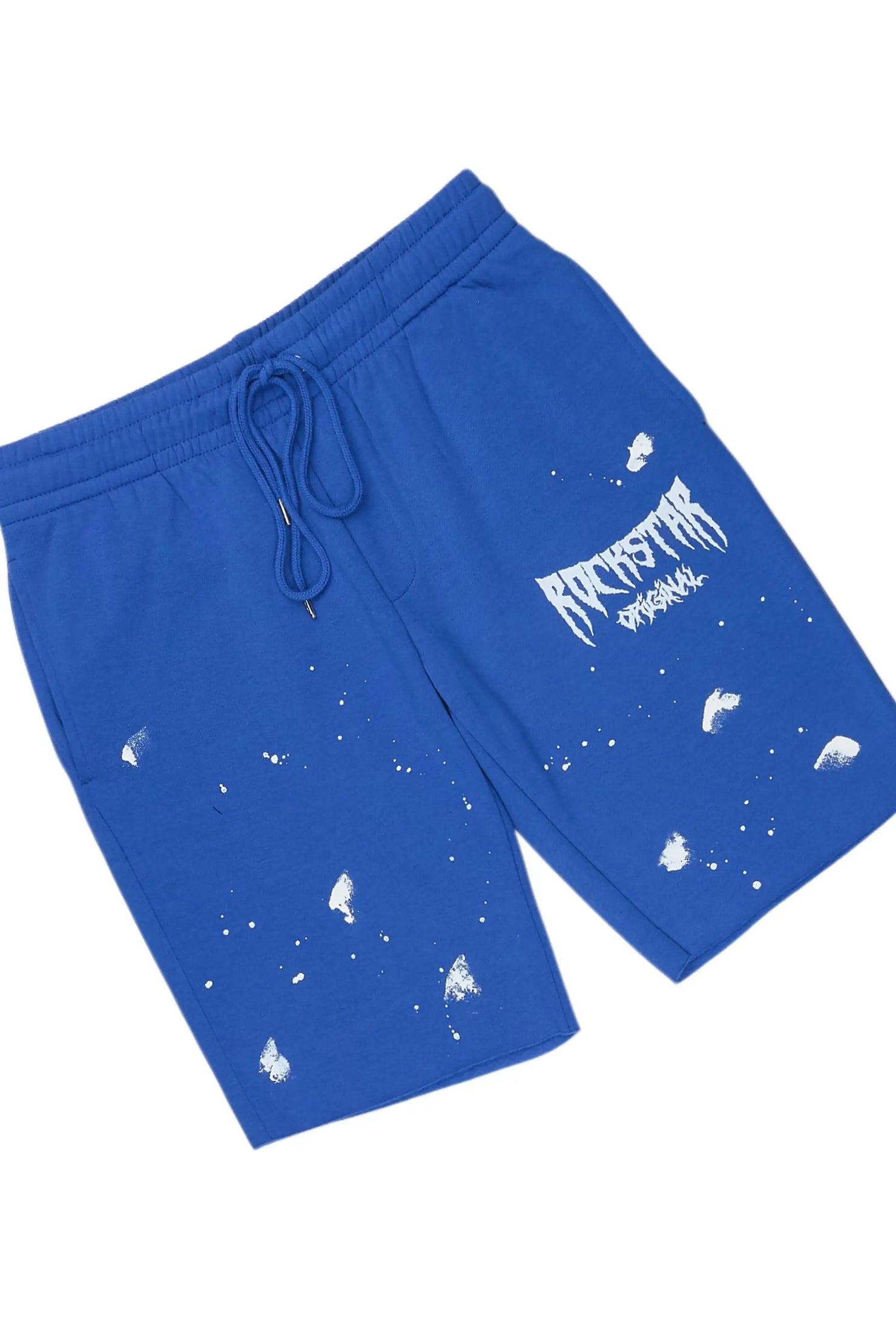 Twinkle White/Royal Blue T-Shirt/Short Set