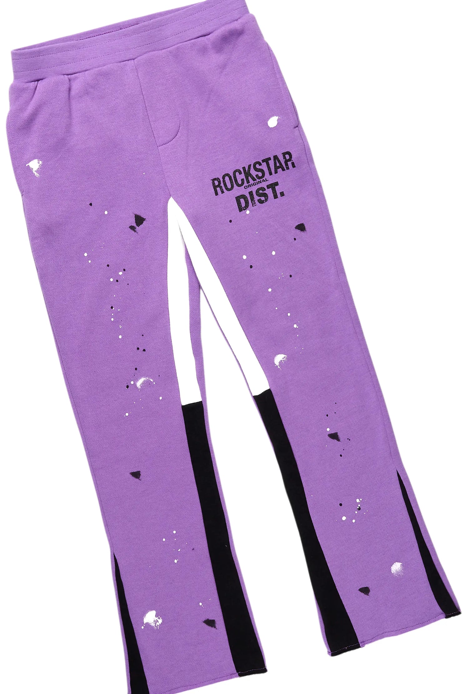 Boys Scottie Purple Stacked Flare Track Set