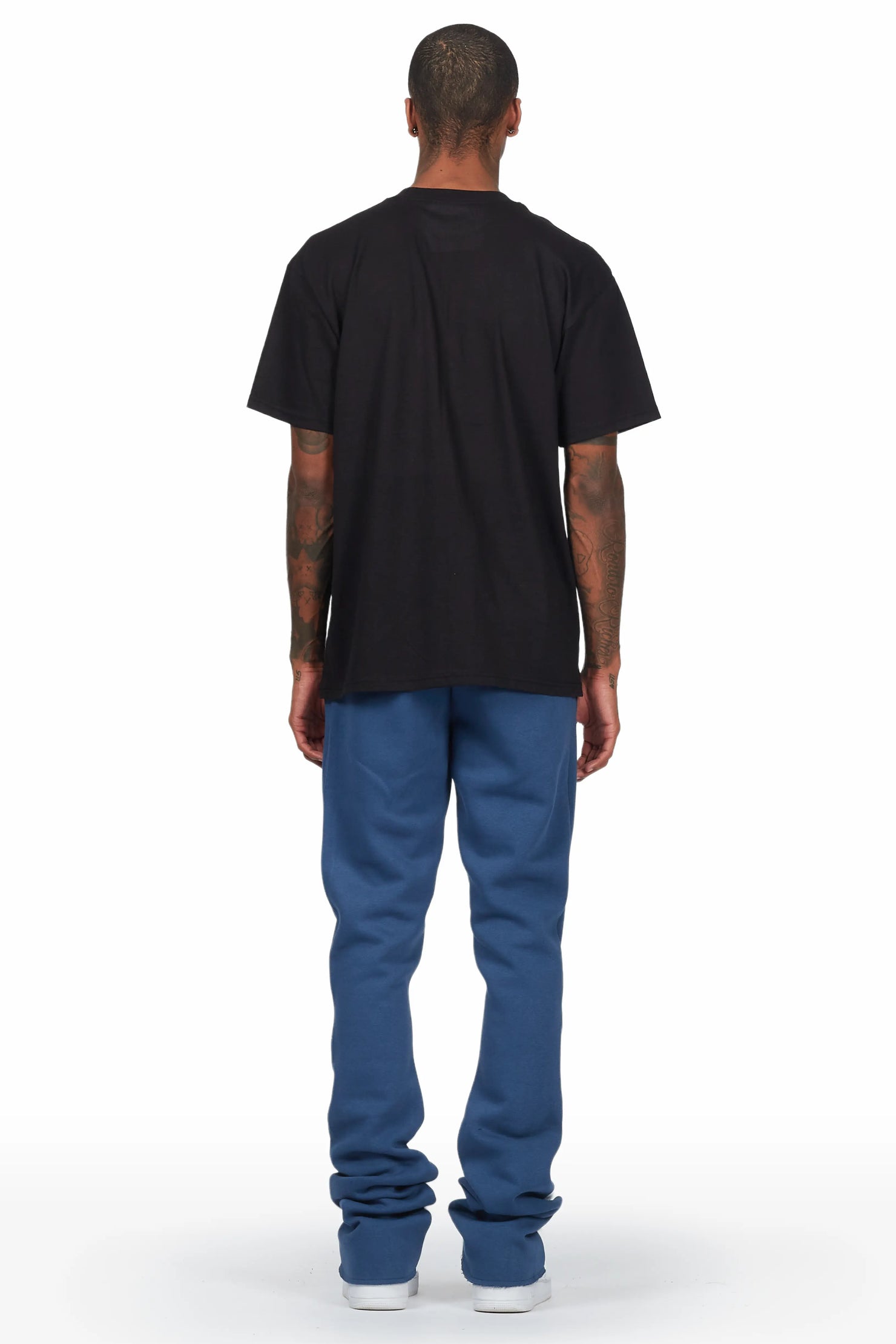 Kalibre Navy/Black T-Shirt Stacked Flare Track Set