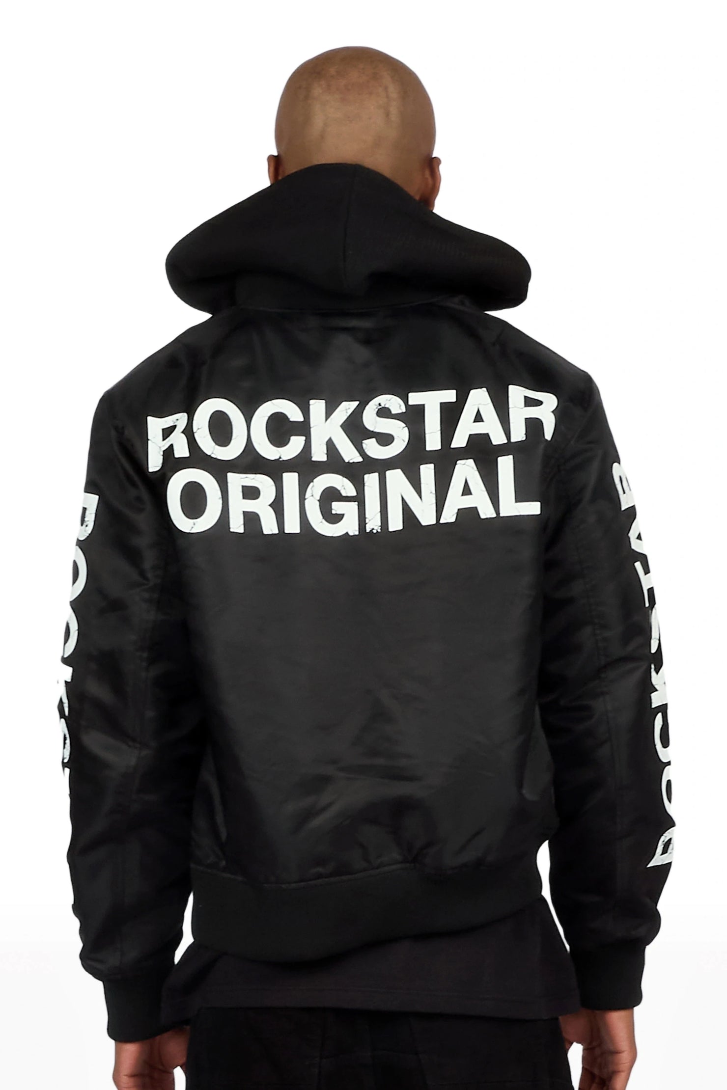 Aldrin Black Bomber Jacket