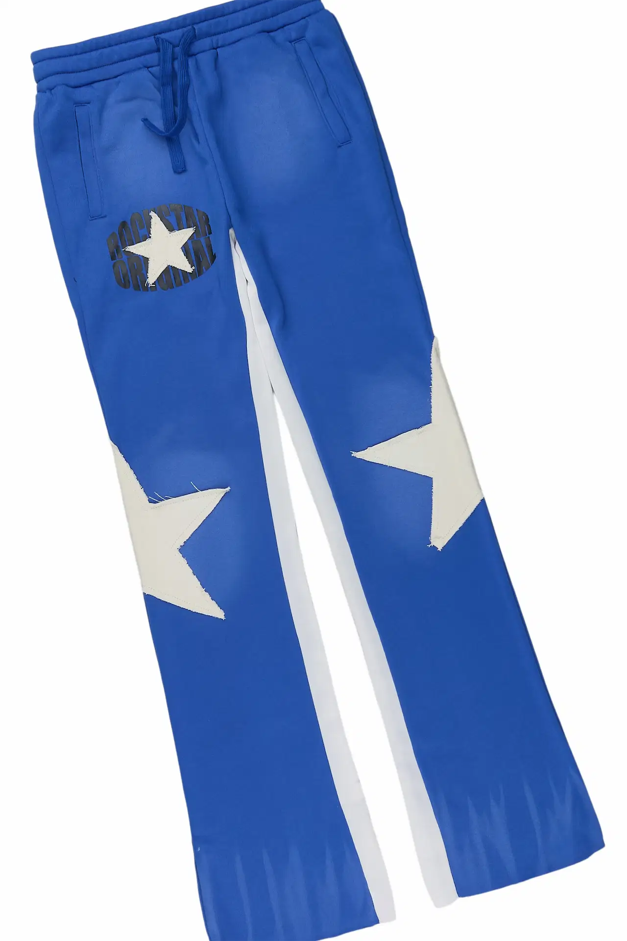 Boys States White/Royal T-Shirt Track Set