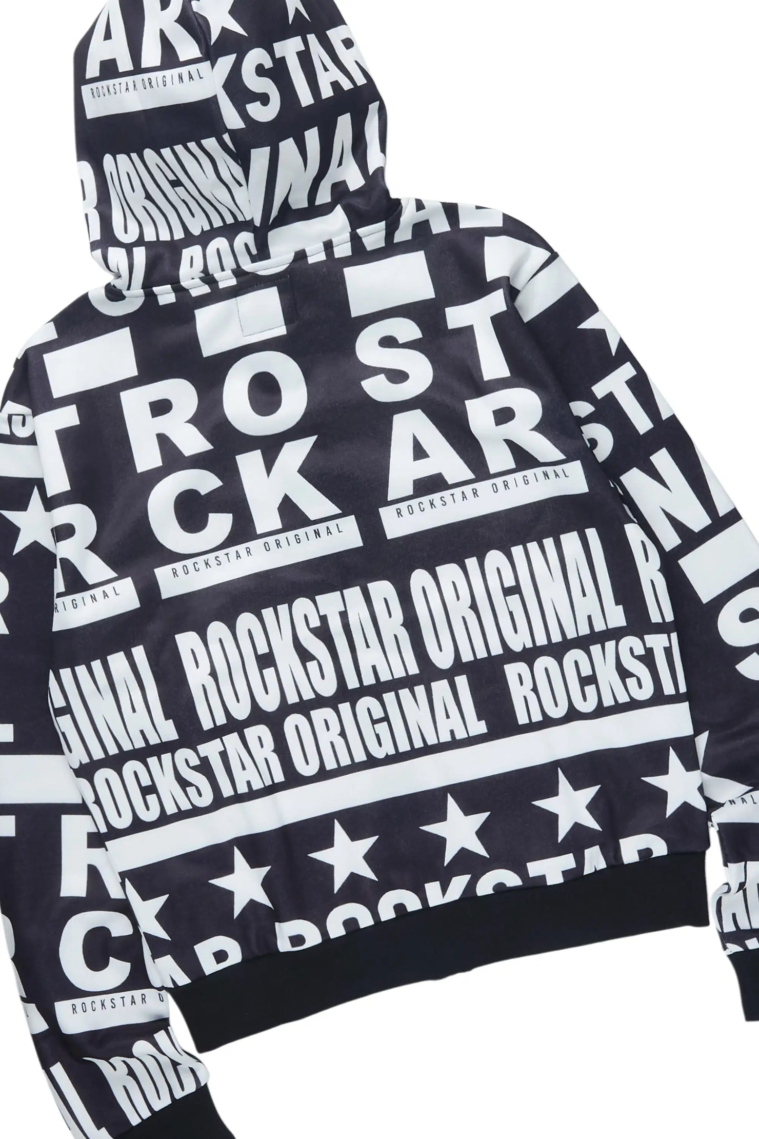 Rikelle Black Printed Track Set