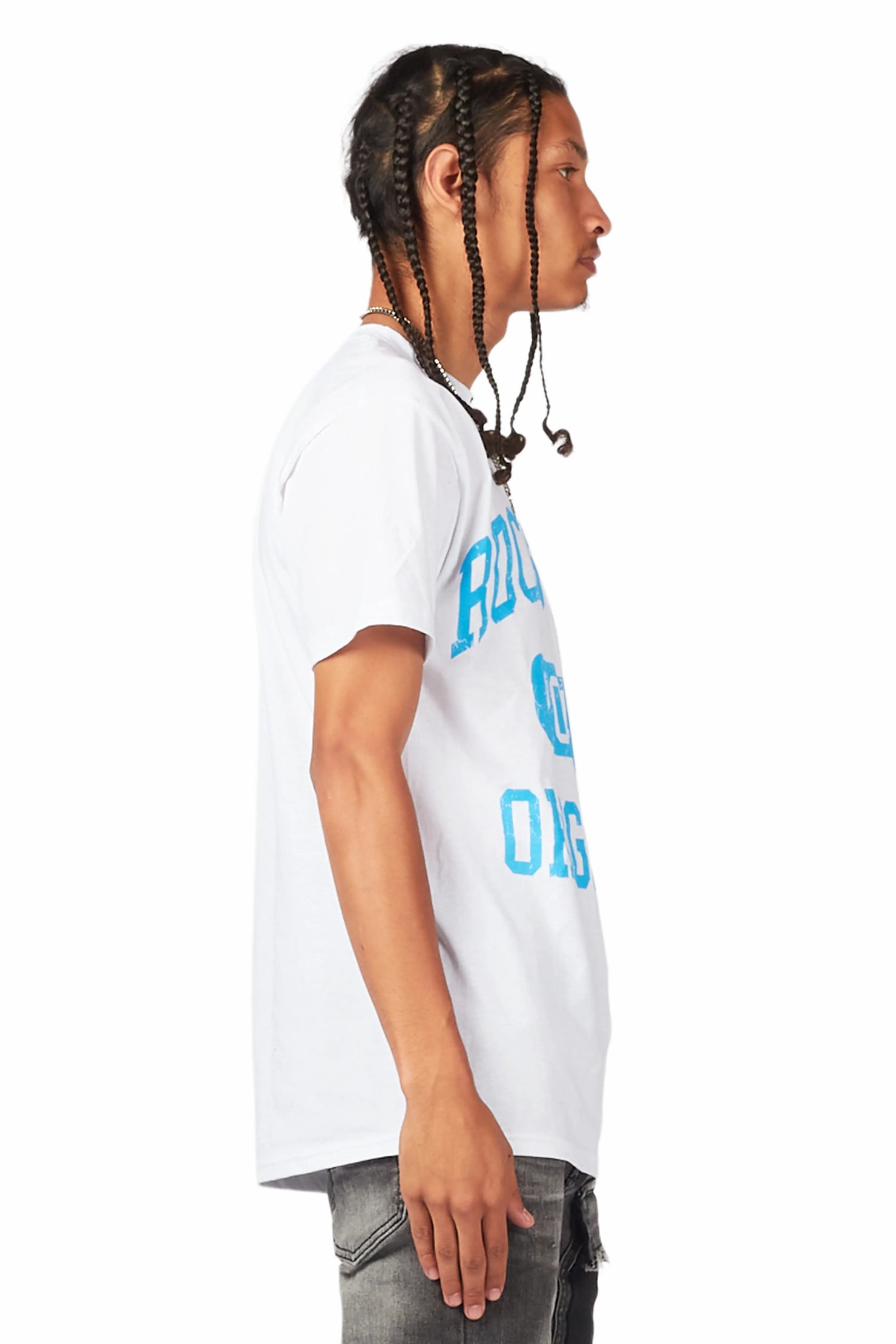 Members White Graphic T-Shirt