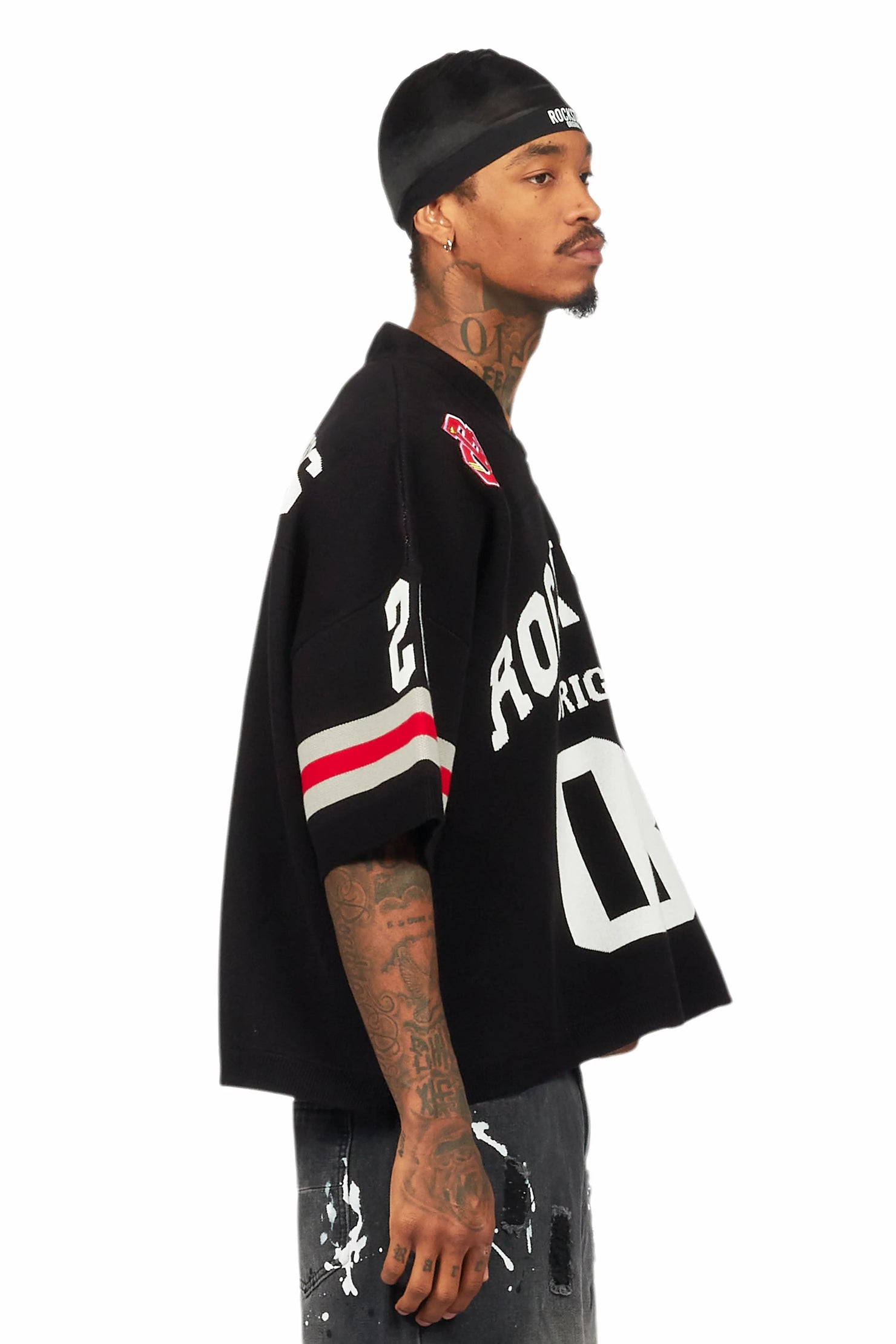 Nuno Black Knit Jersey