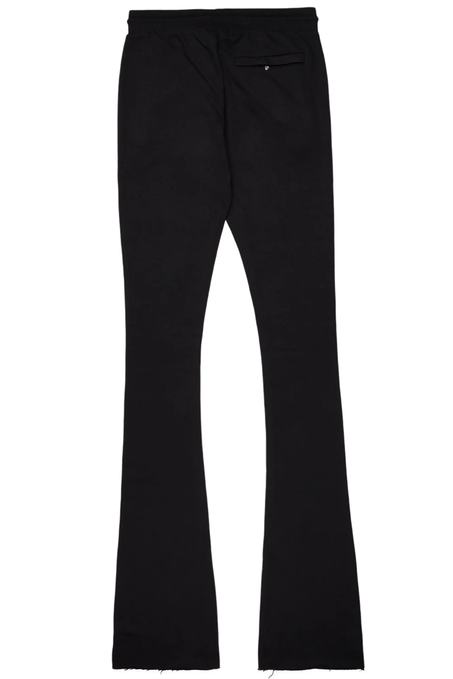 Adwin Painter Black/White Super Stacked Flare Pants