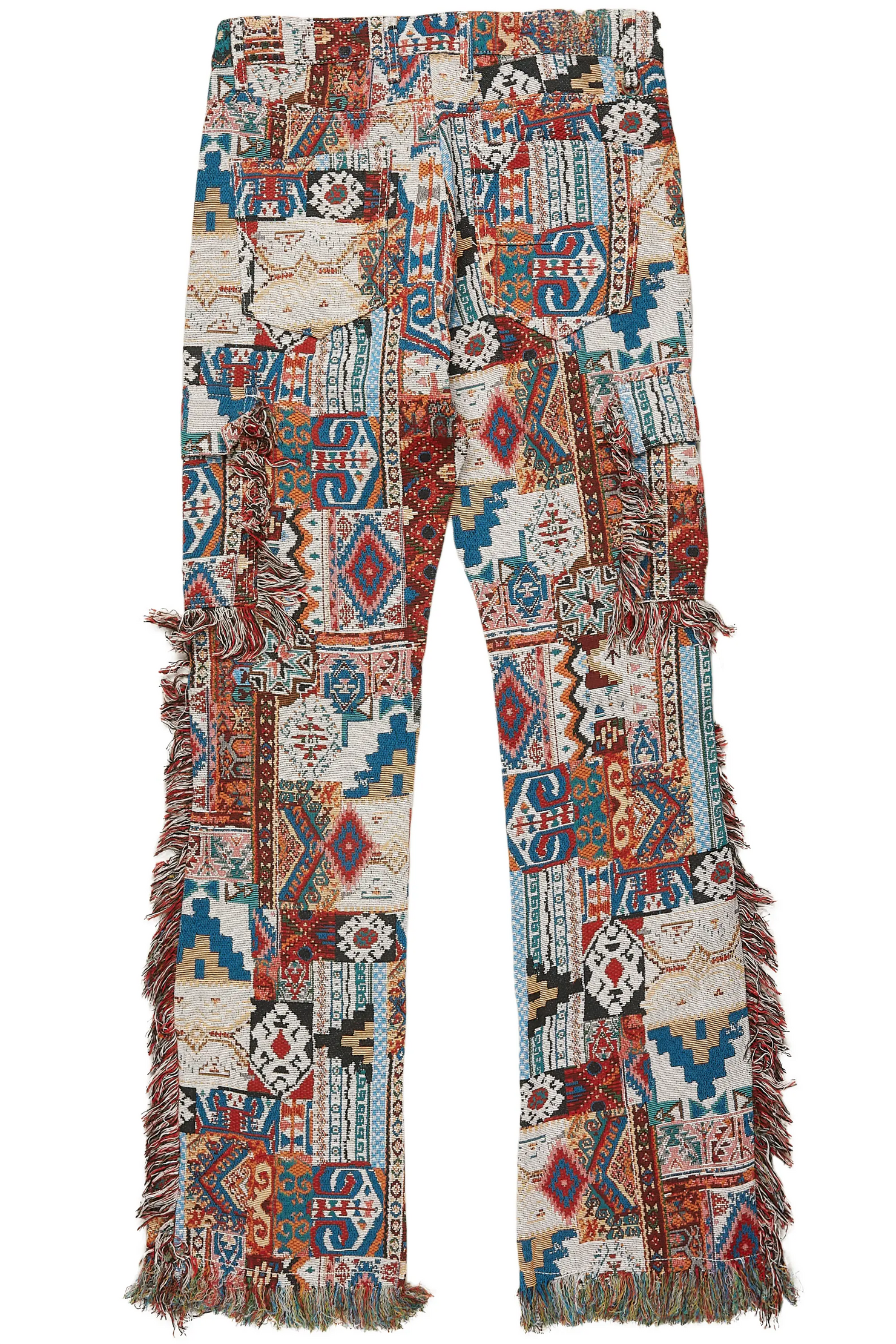 Percy Multi Tapestry Slim Flare Jean