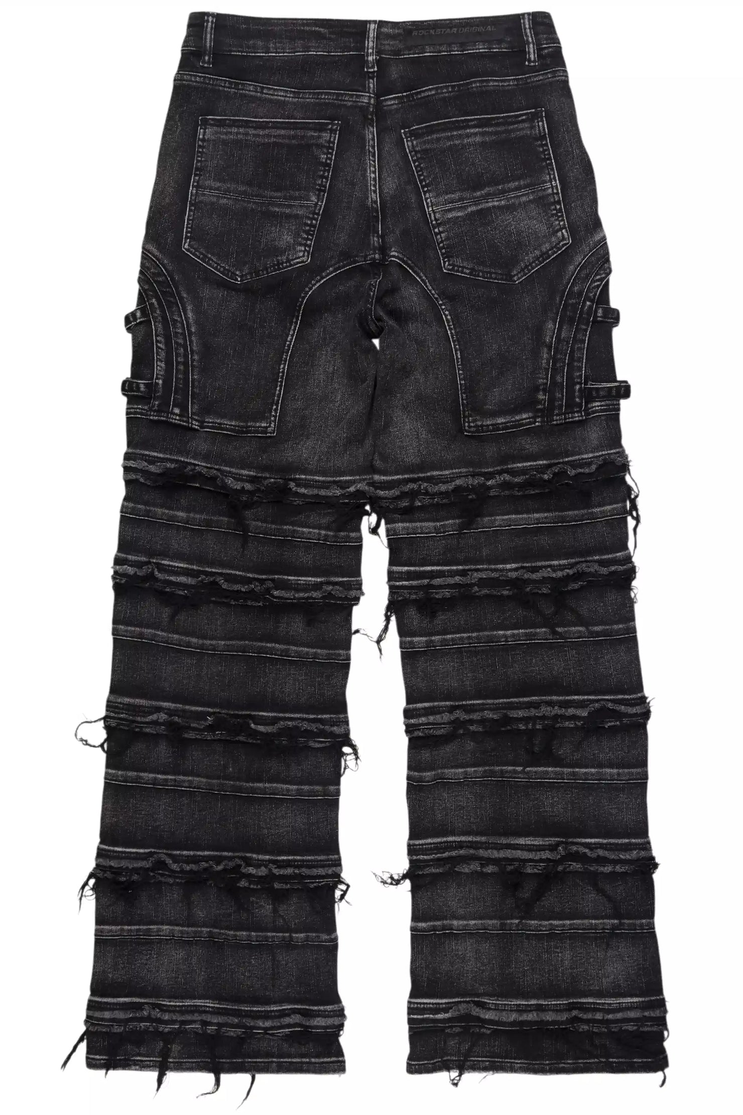 Fotis Black Baggy Jean