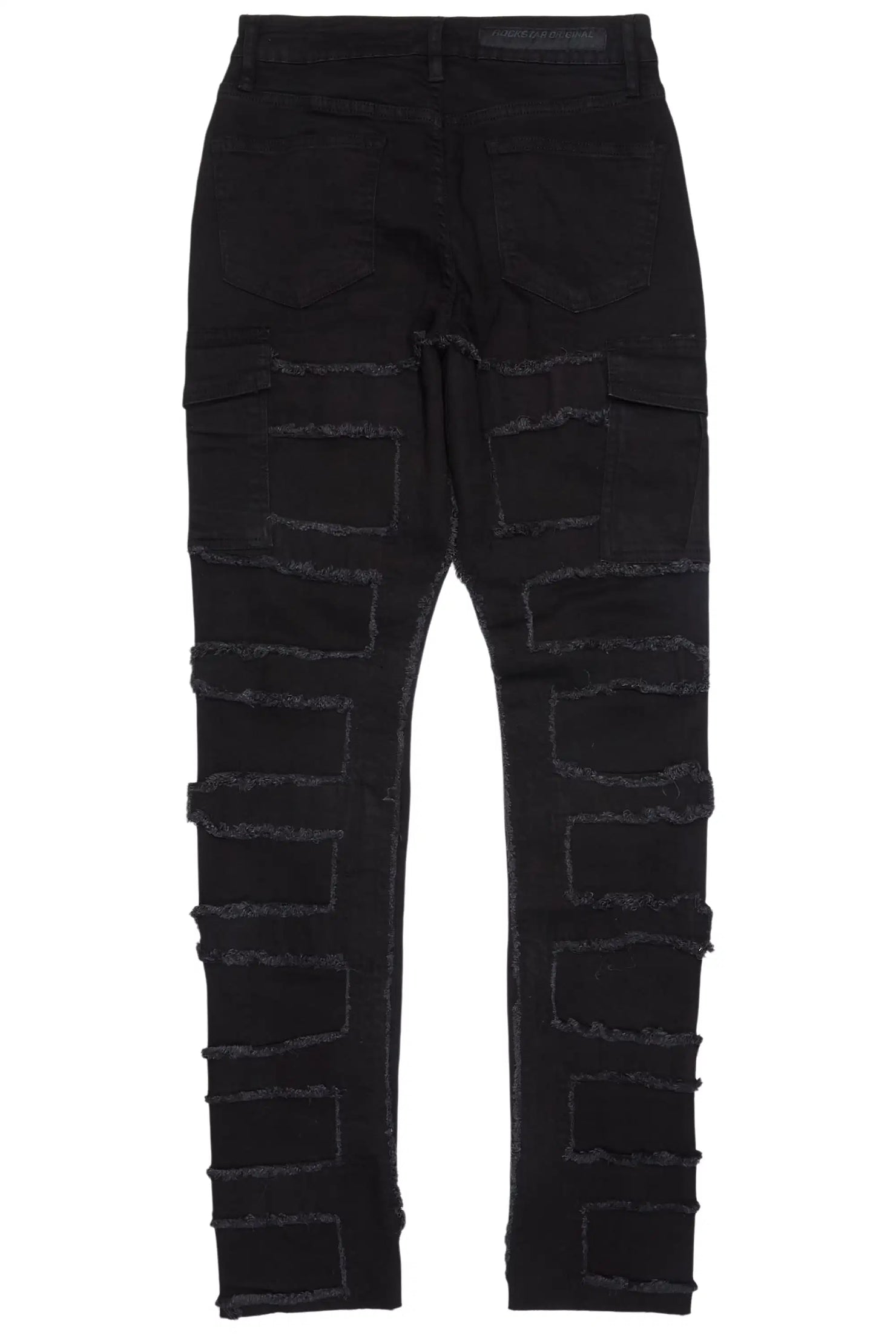 Jamiala Black Cargo Skinny Jean