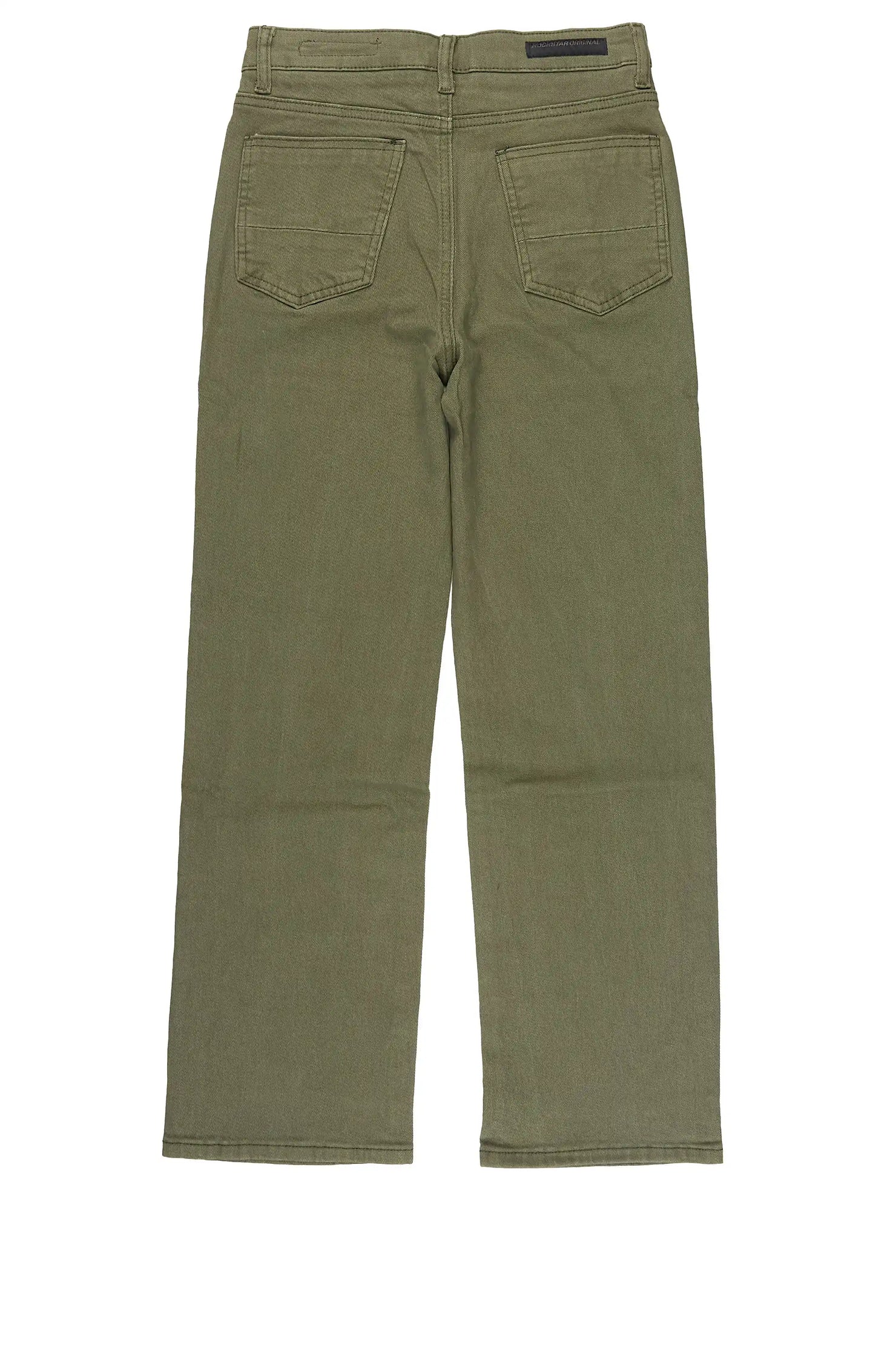 Boys Vicente Olive Straight Fit Jean