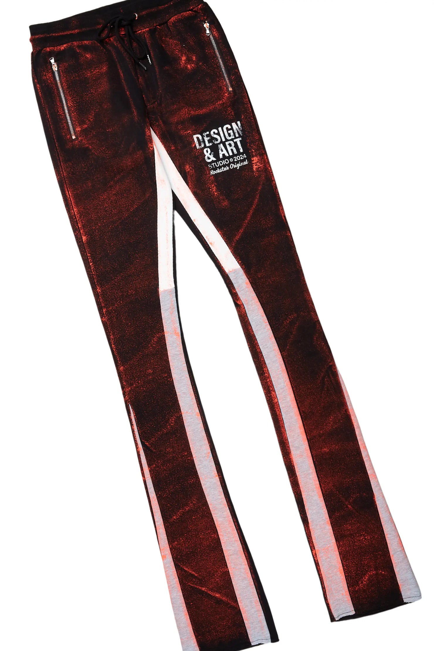 Eldon Black/Orange T-Shirt/Super Stacked Flare Track Set