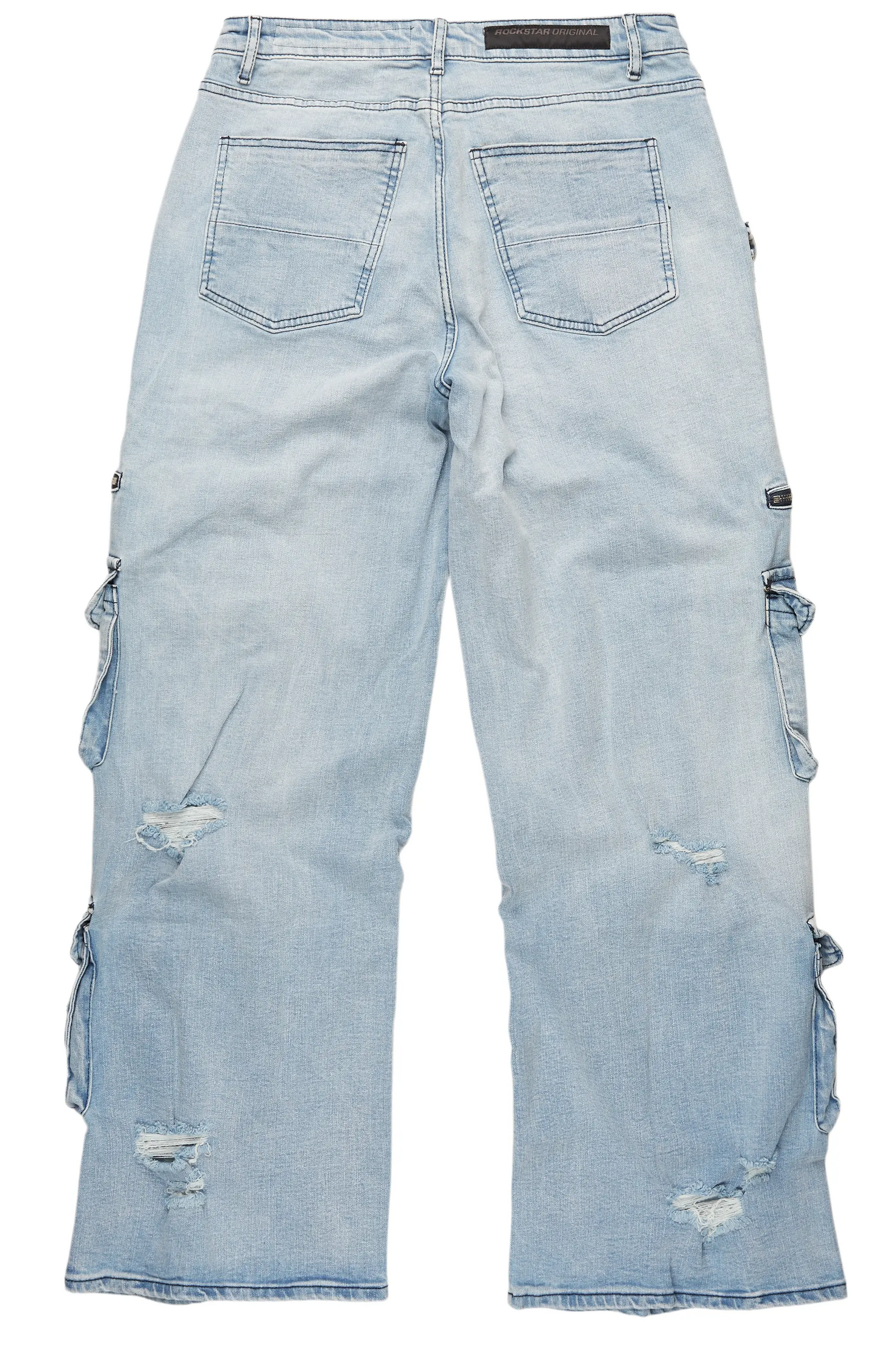 Zorig Light Blue Baggy Fit Jean