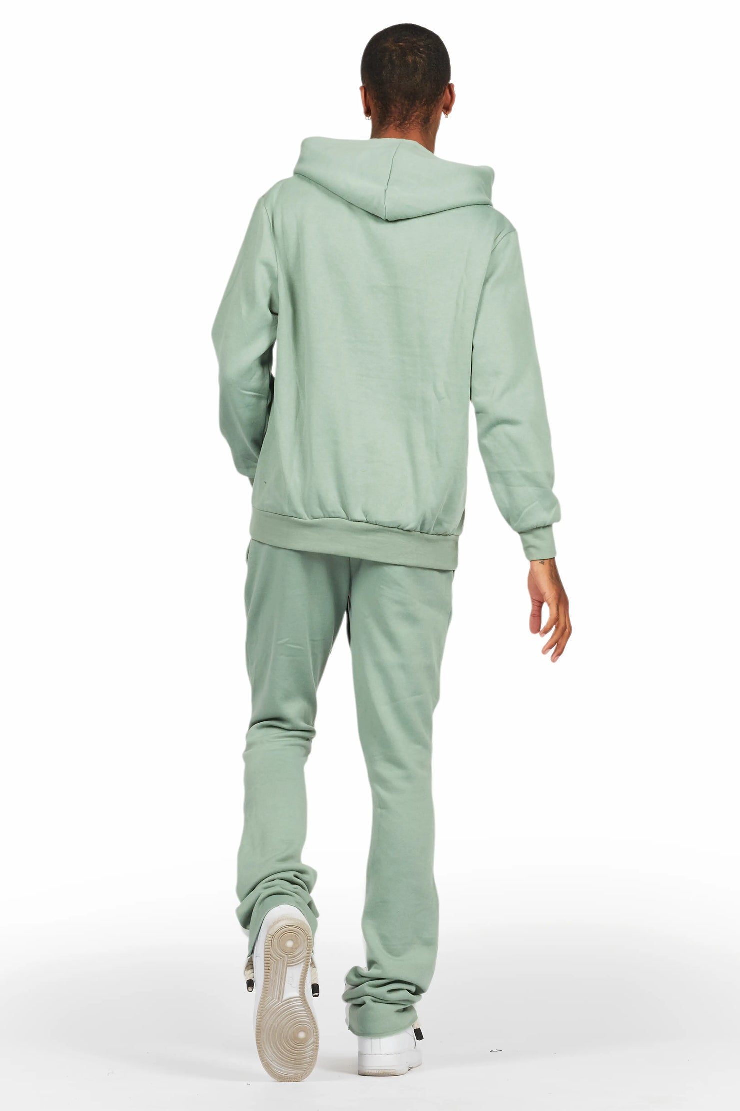 Briggs Sage Hoodie/Stacked Flare Track Set