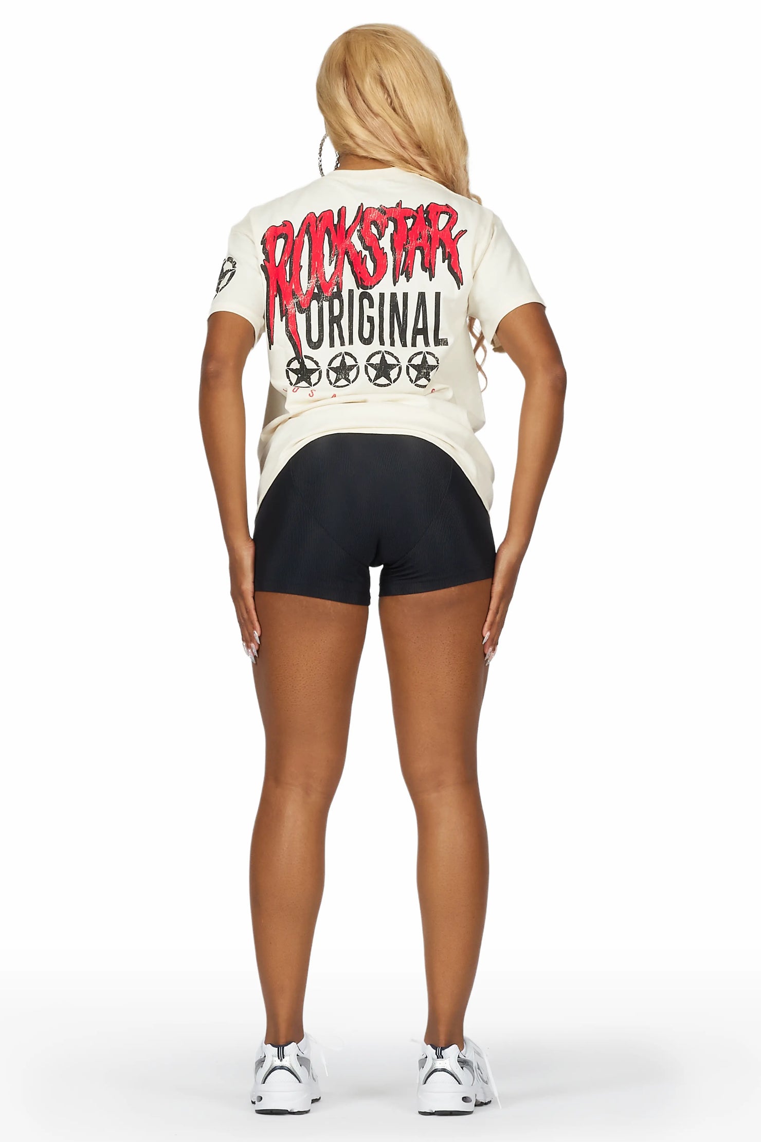 Diandra White Oversized T-Shirt