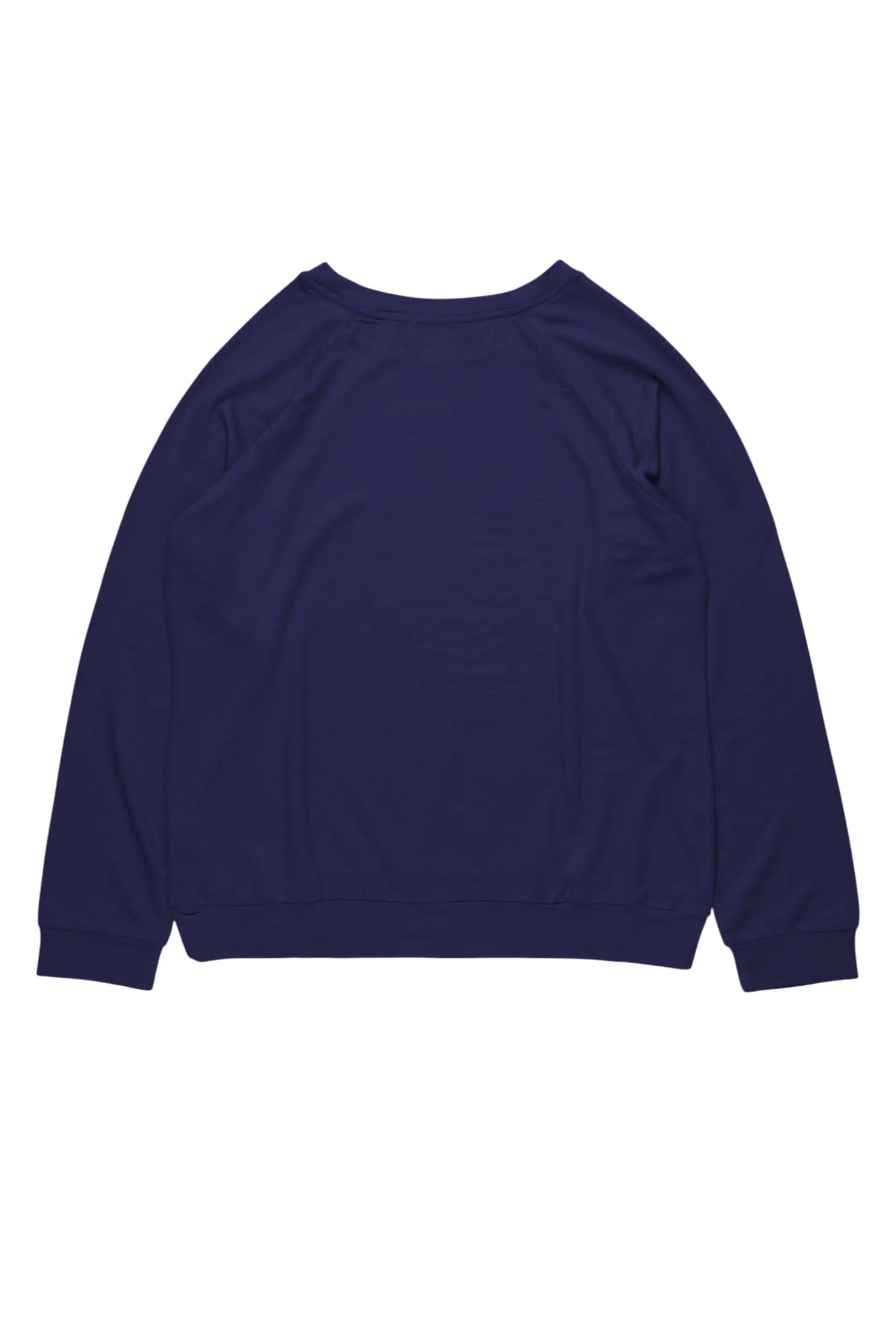 Yahira Navy Crewneck Sweatshirt