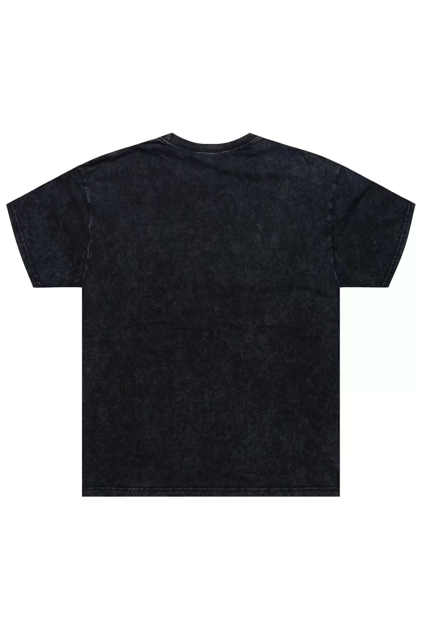 Amos 2.0 Black/Grey Graphic Rhinestone T-Shirt