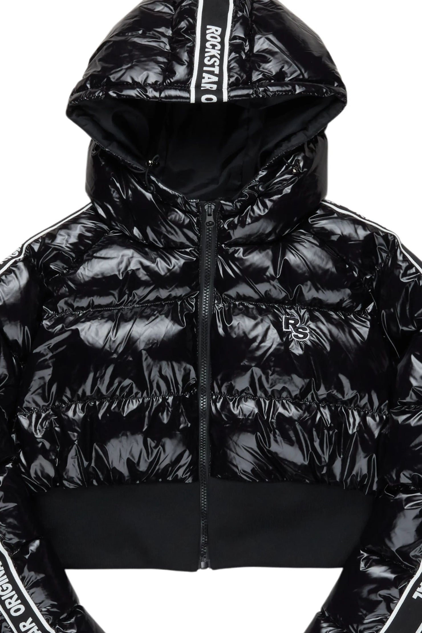 Jackey Black 2.0 Crop Puffer Jacket