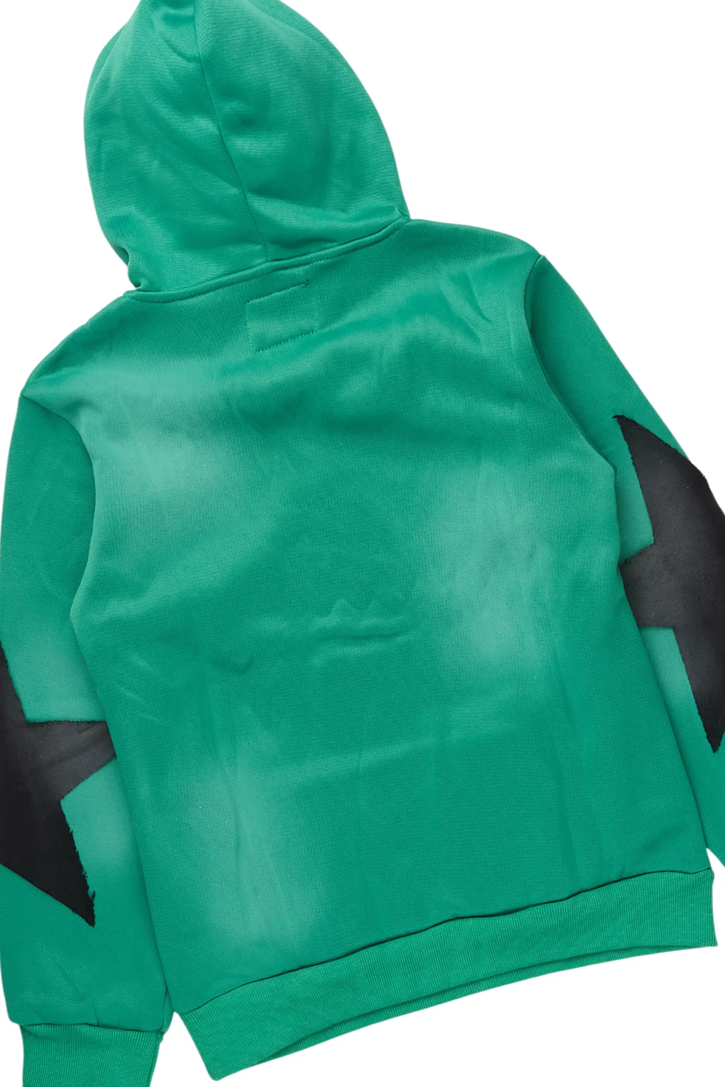 Boys States 2.0 Green/Black Stacked Hoodie Track Set