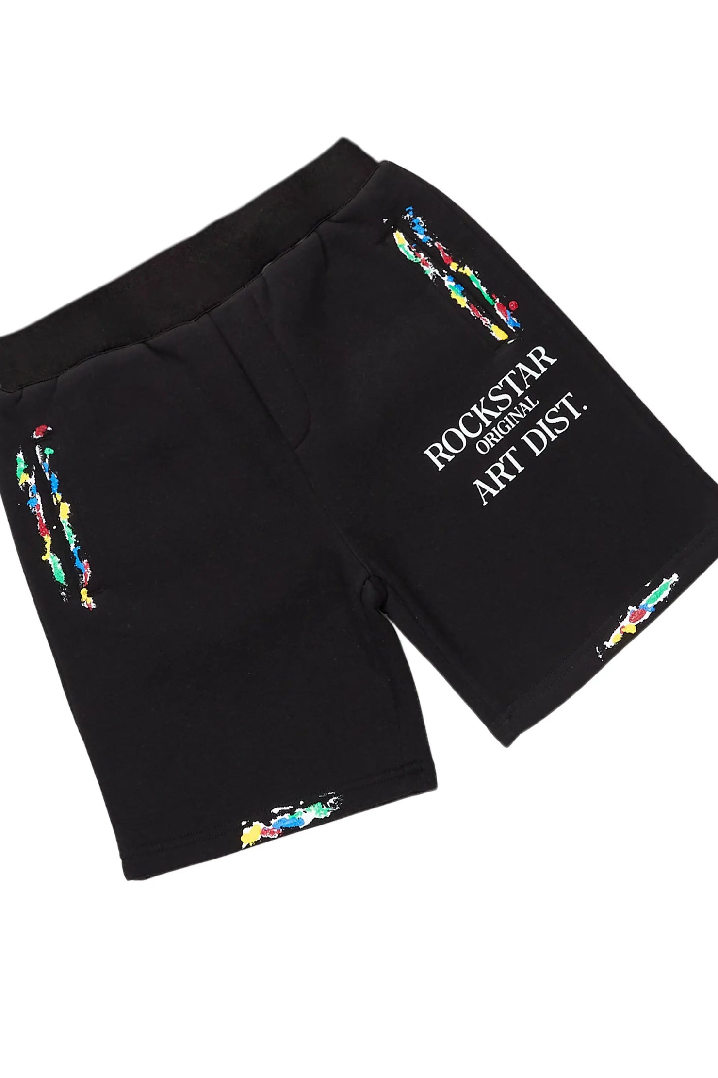 Boys Art Dist. Black Short Set