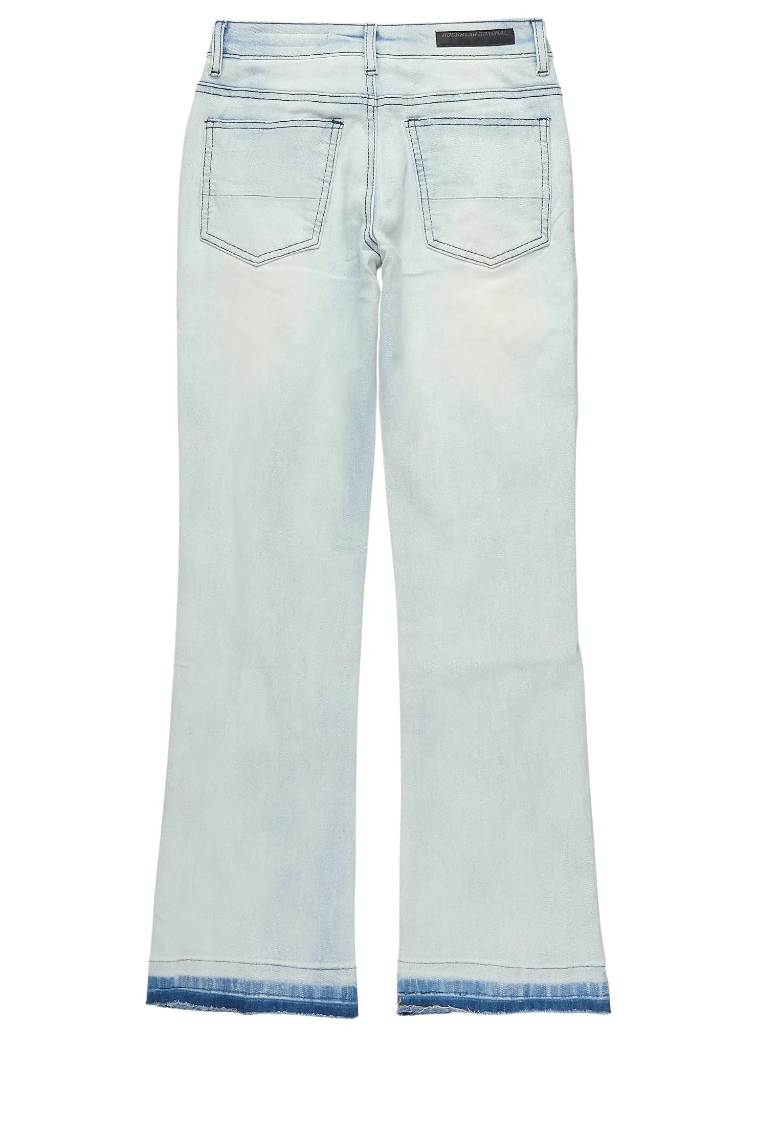 Boys Stellan Blue Stacked Flare Jean