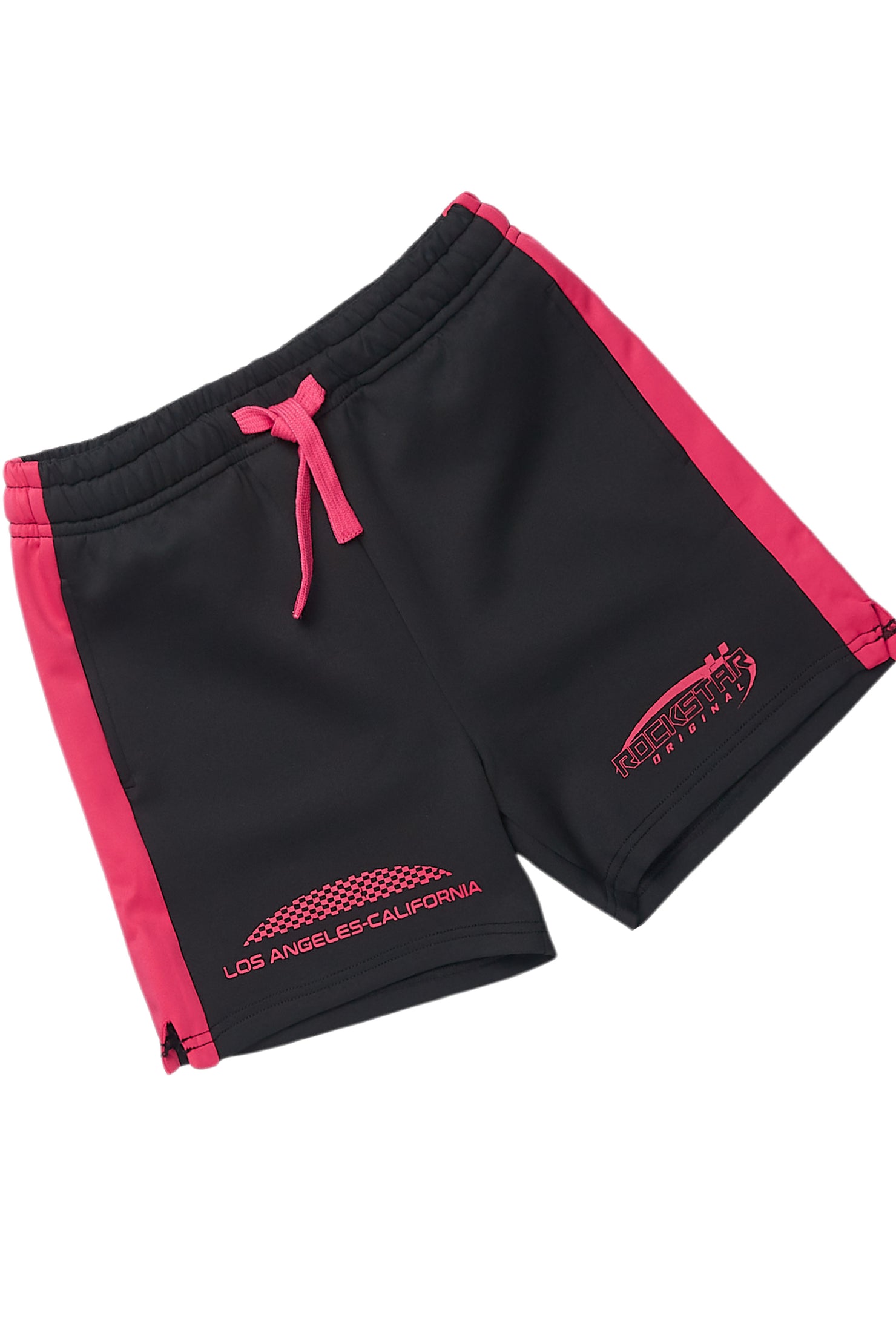 Girls Latonya Black/Pink Short Set
