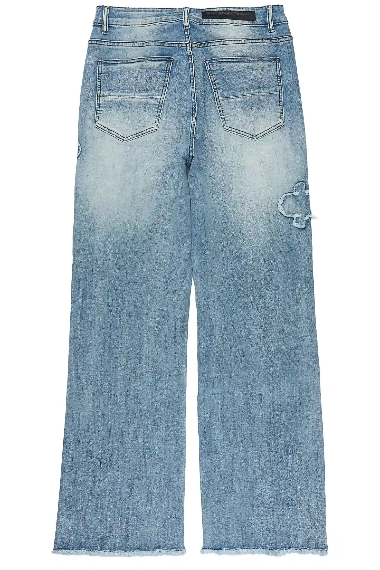 Krose Blue Baggy Fit Jean