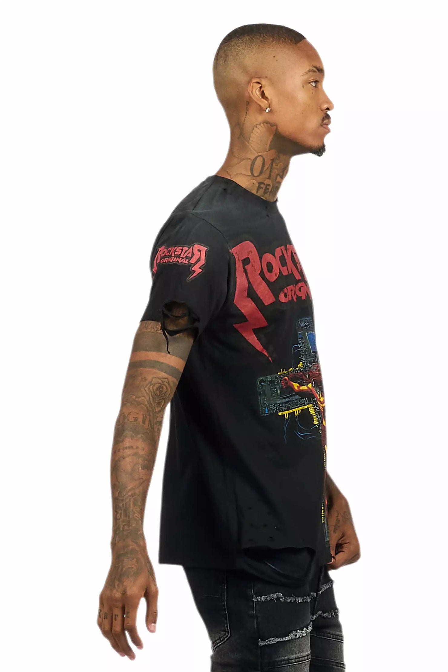 Javion Black Graphic T-Shirt