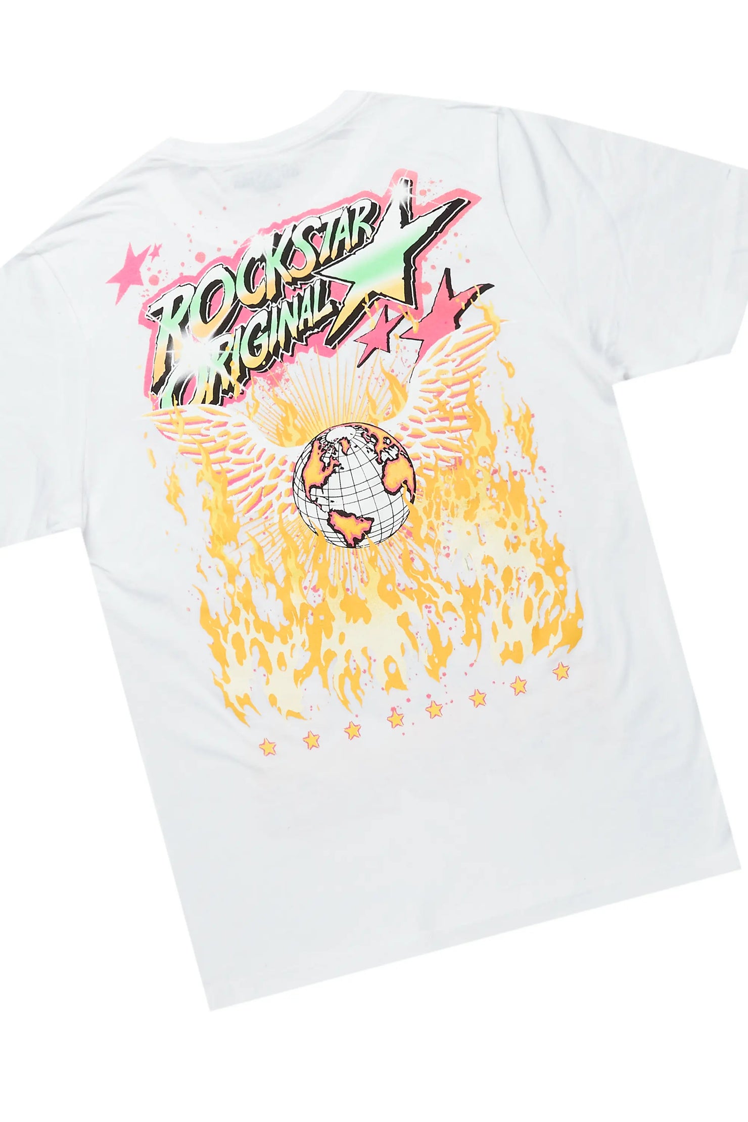 Whitefall White T-Shirt Slim Fit Jean Bundle