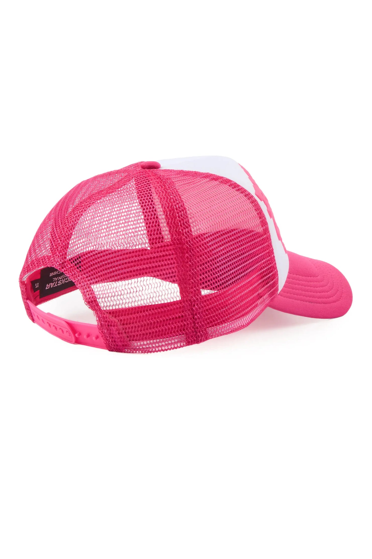 Kennedie Pink/White Trucker Hat
