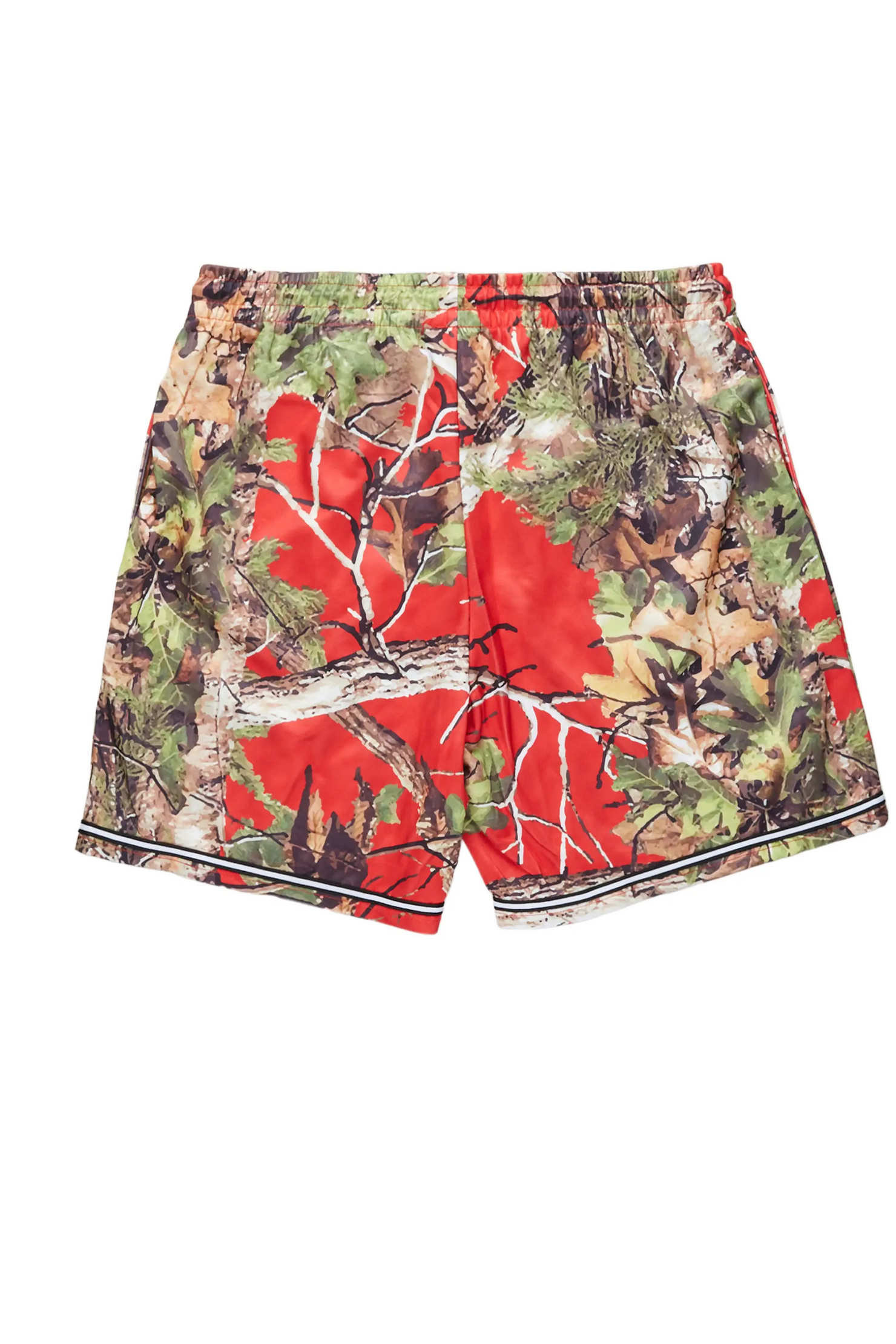 Ceri Red Graphic Short