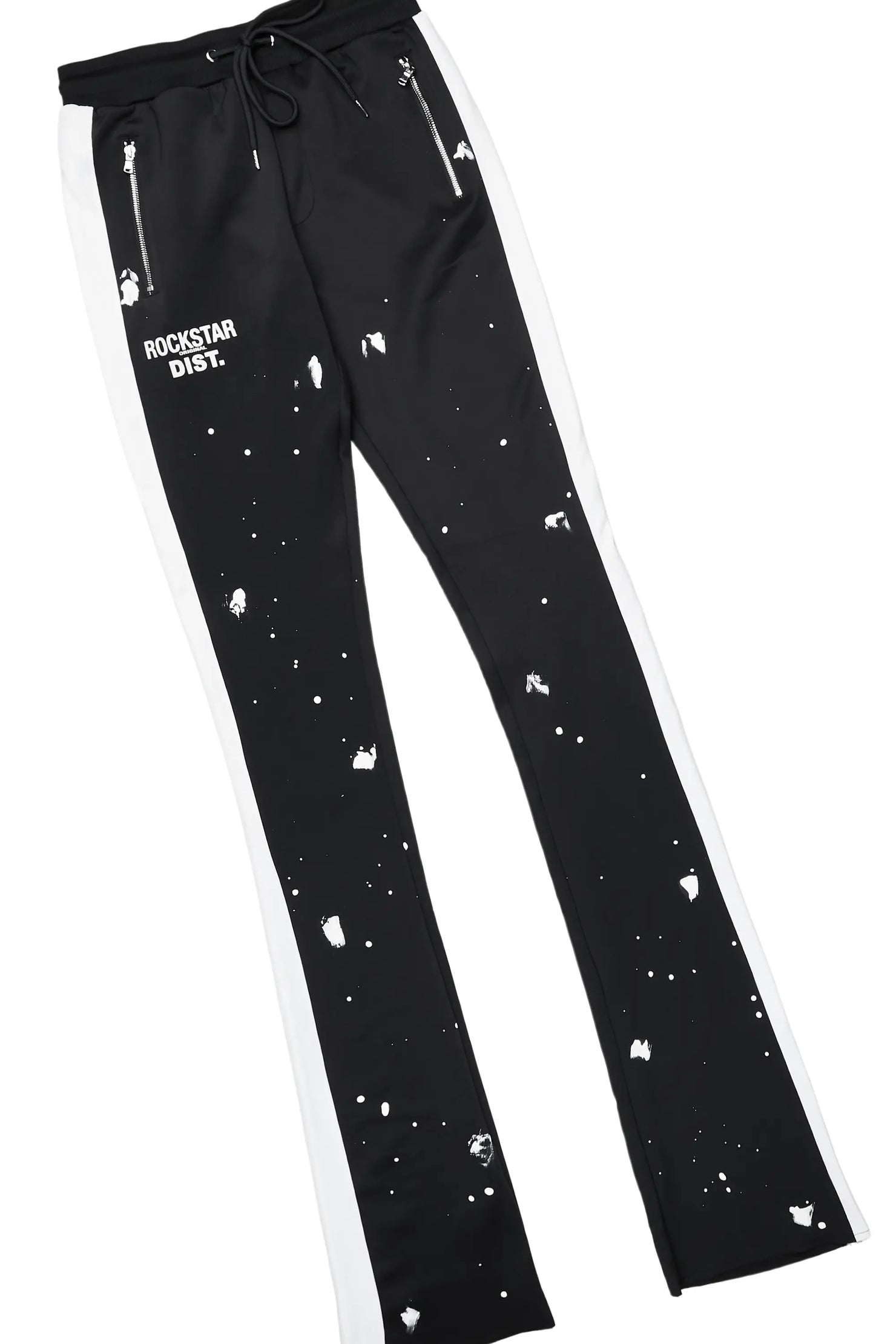 Hadley Black Tricot Super Stacked Trackset