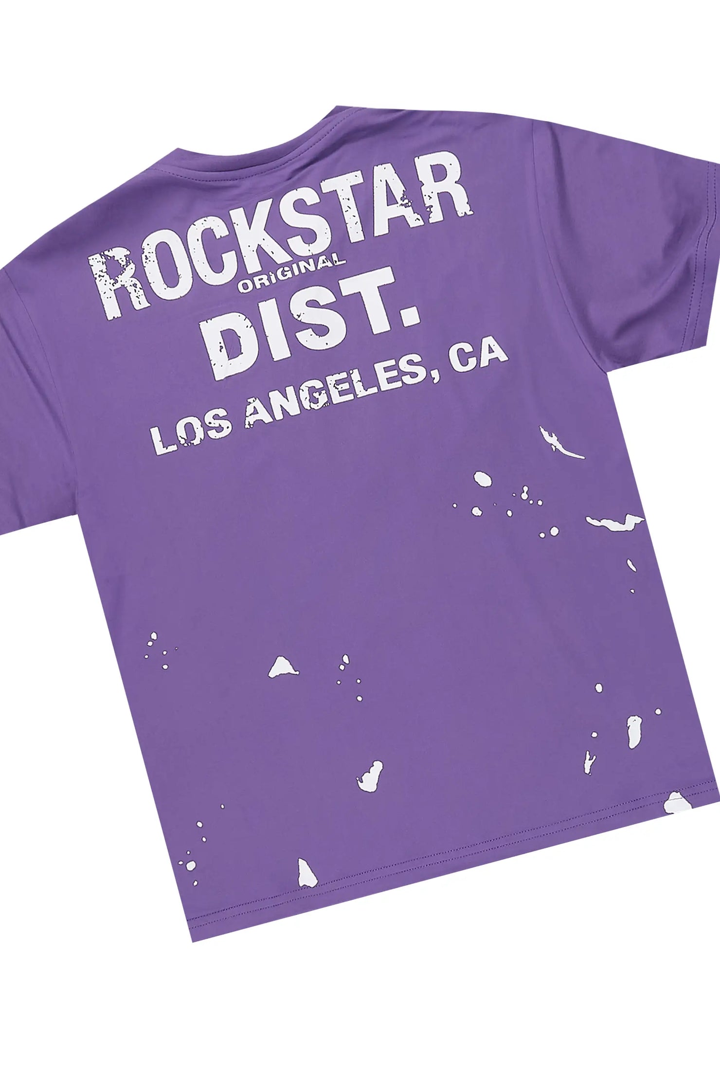 Girls Purple Living For It Short Set