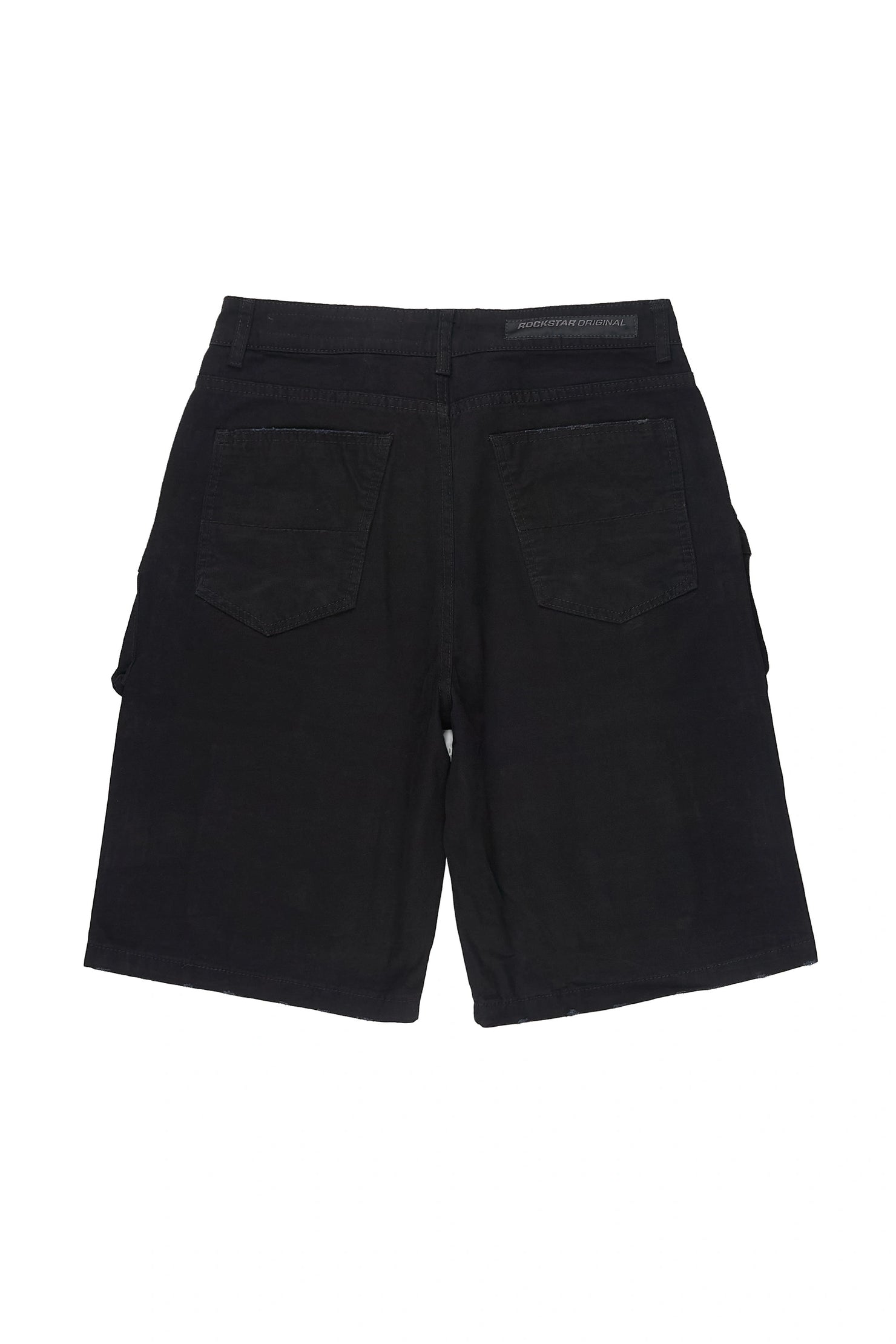 Savion Black Denim Short