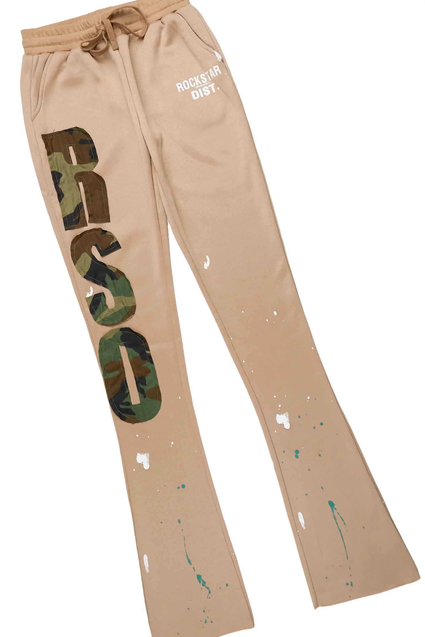 Kiniki White/Tan T-Shirt Trackset