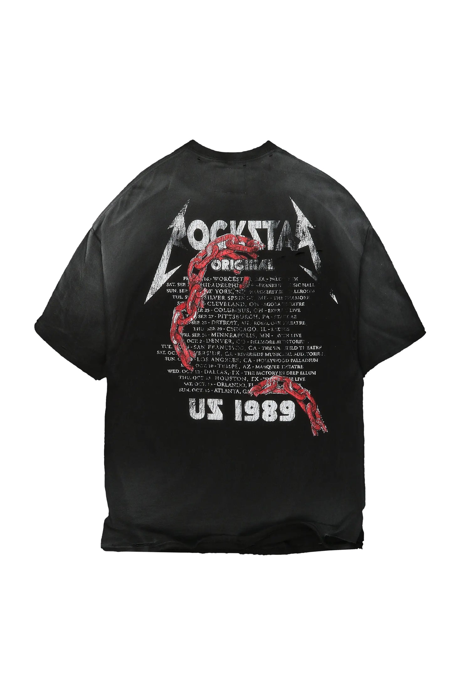 Clester Black Graphic T-Shirt