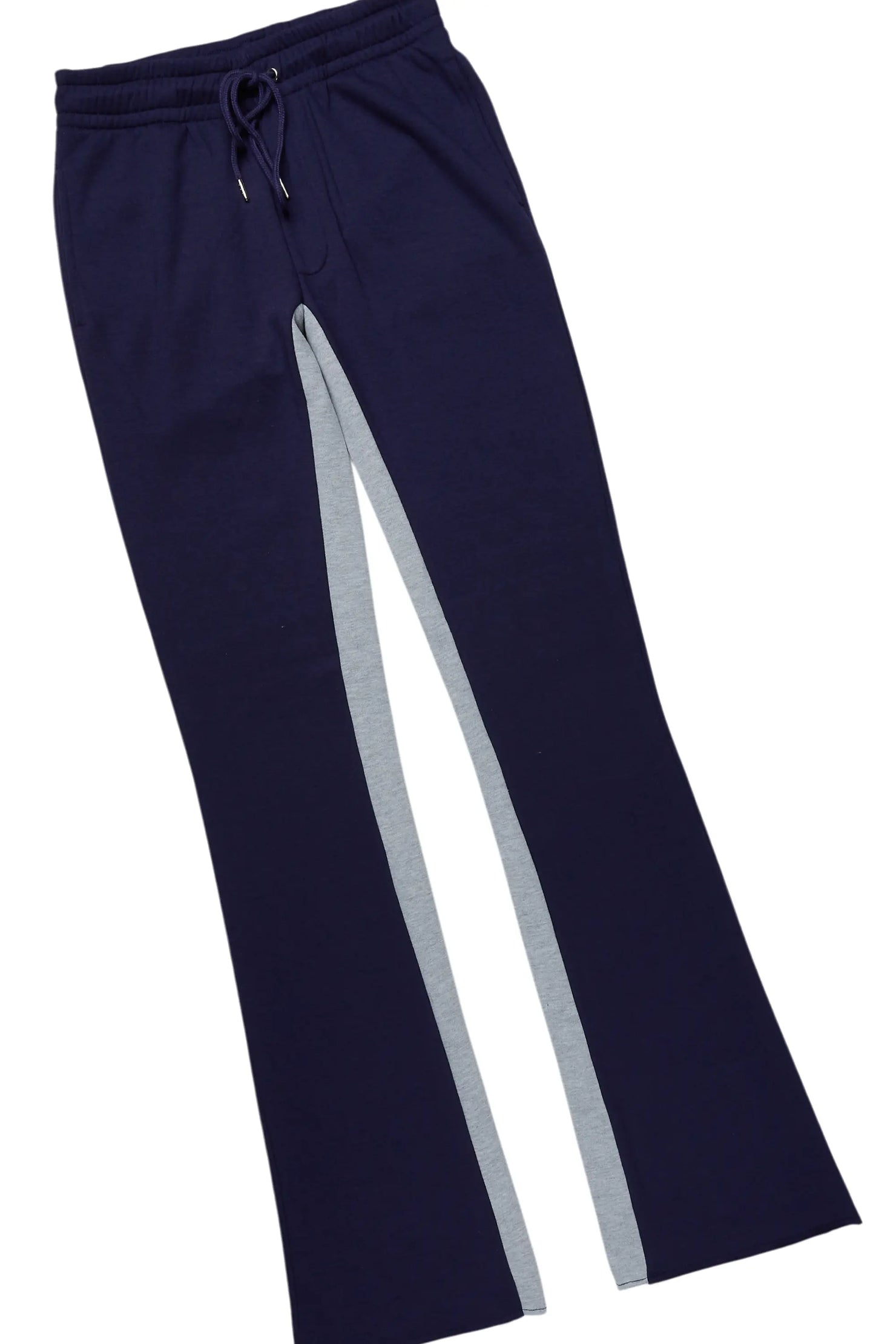 Basic Navy Hoodie/Baggy Track Pant Set