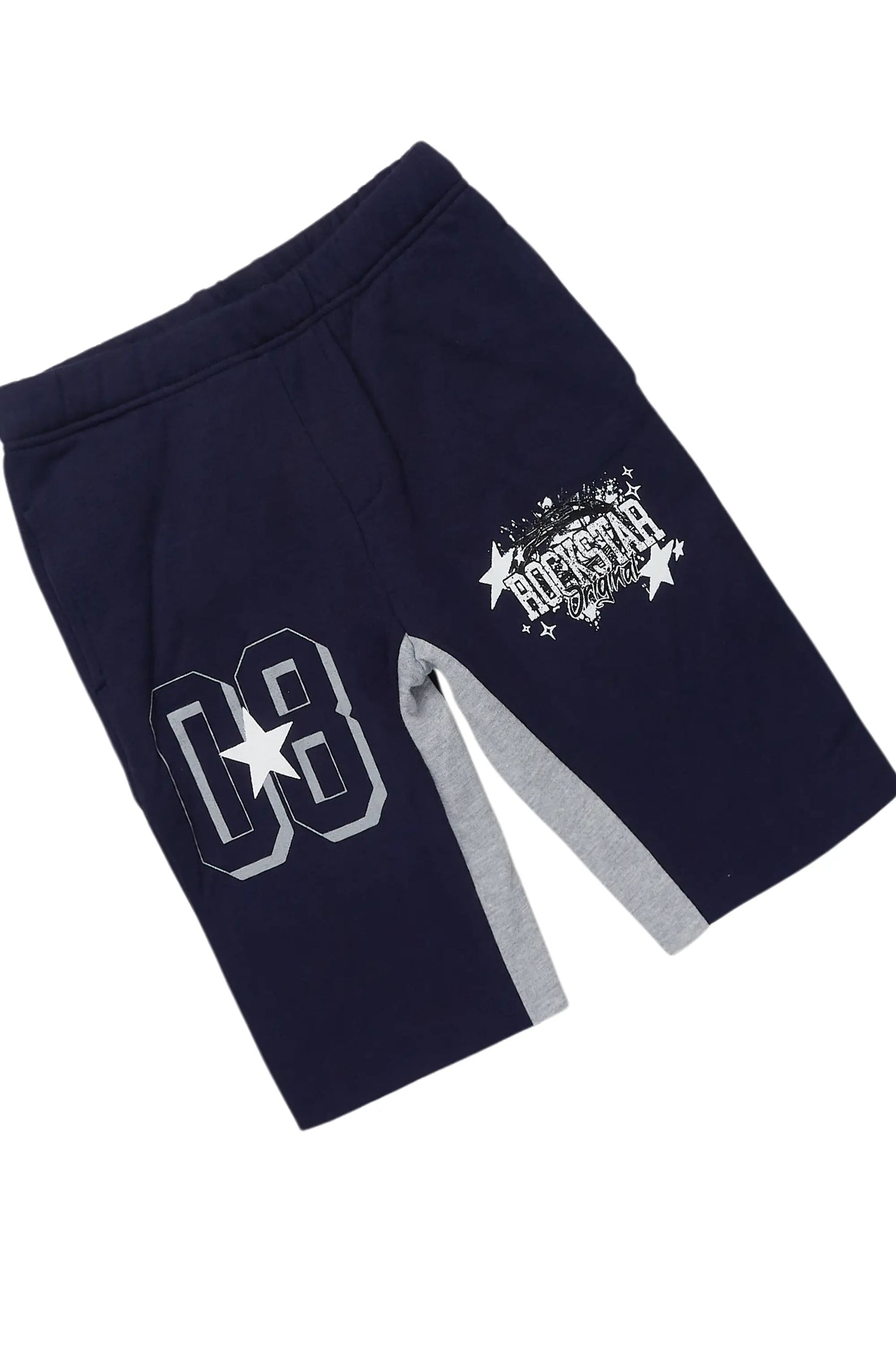 Boys Allstar White/Navy T-Shirt Short Set