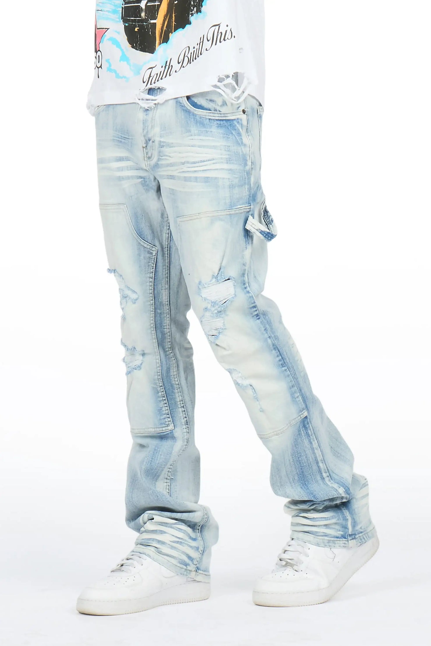 Odei Light Sand Blue Slim Fit Jean
