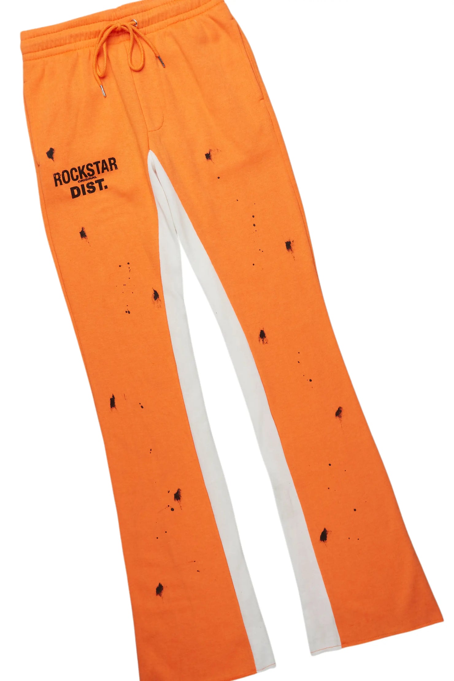 Raffer Orange Hoodie Baggy Fit Pant Track Set