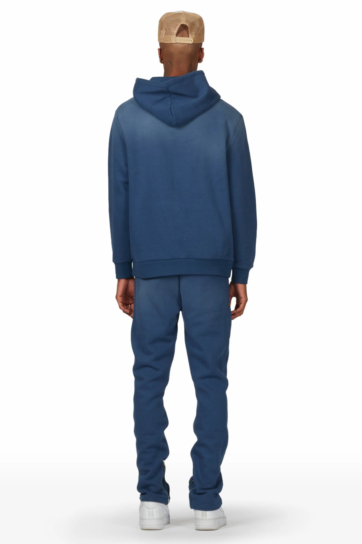 Rockstar Art Dist. Navy Hoodie Slim Fit Pant Set