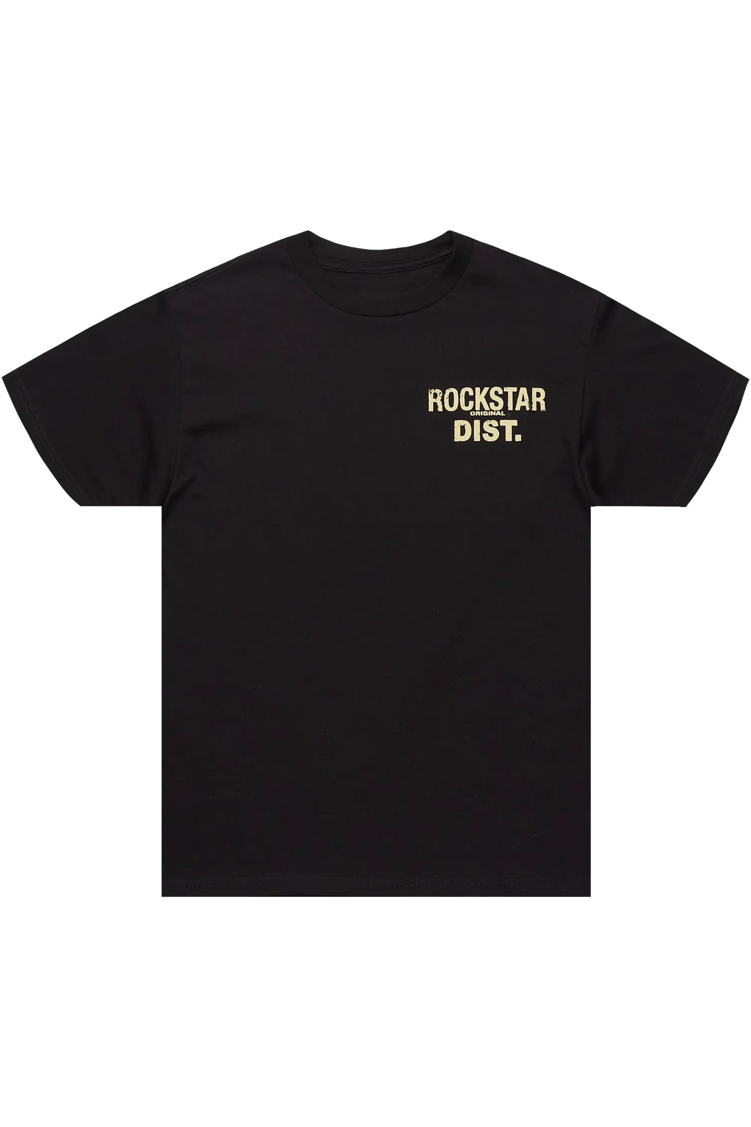 Dalasia Black/Beige Oversized Tee