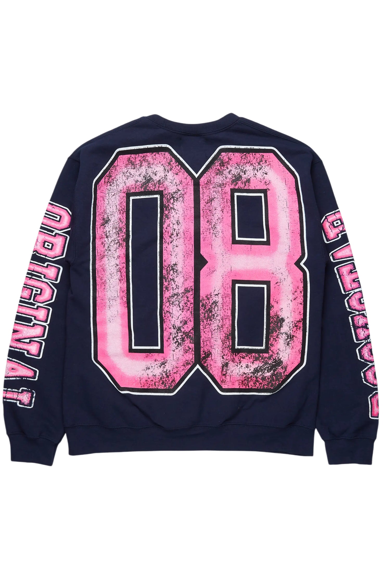 Fields Navy Graphic Crewneck