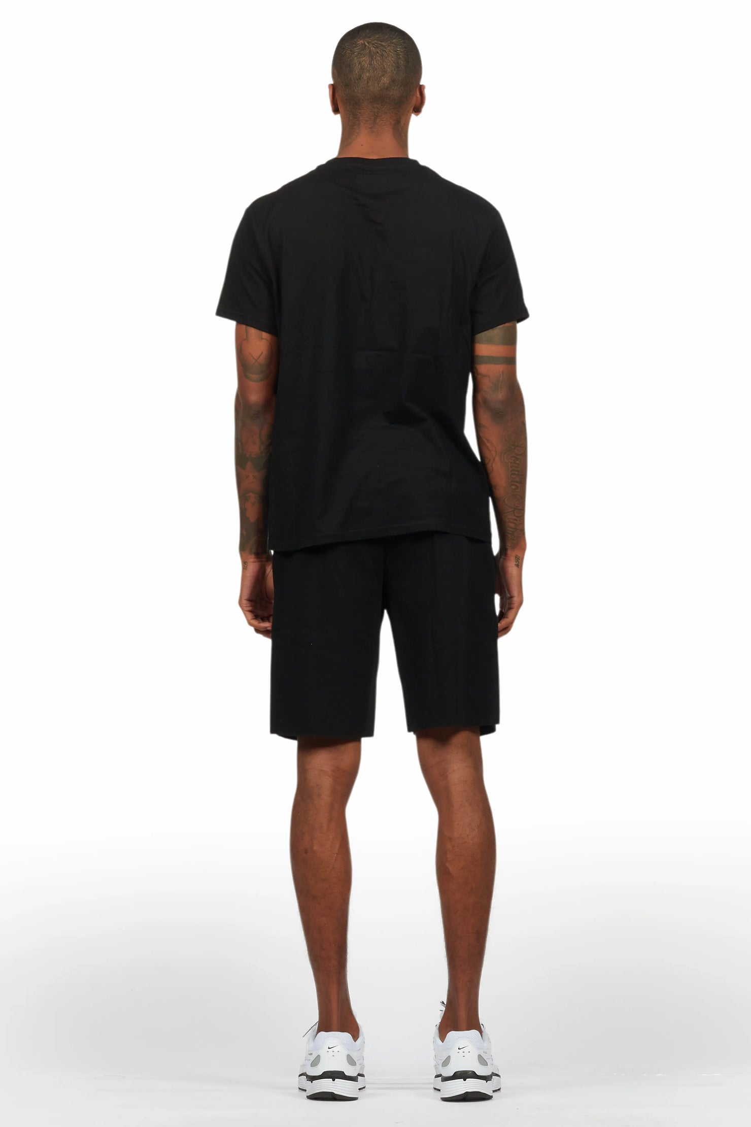 Wizzurd Black T-Shirt/Short Set