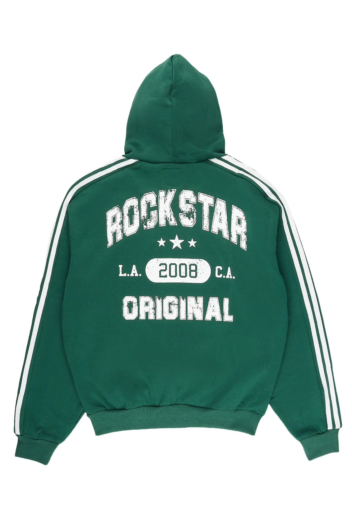 Boys Tylla Green Zip Up Hoodie