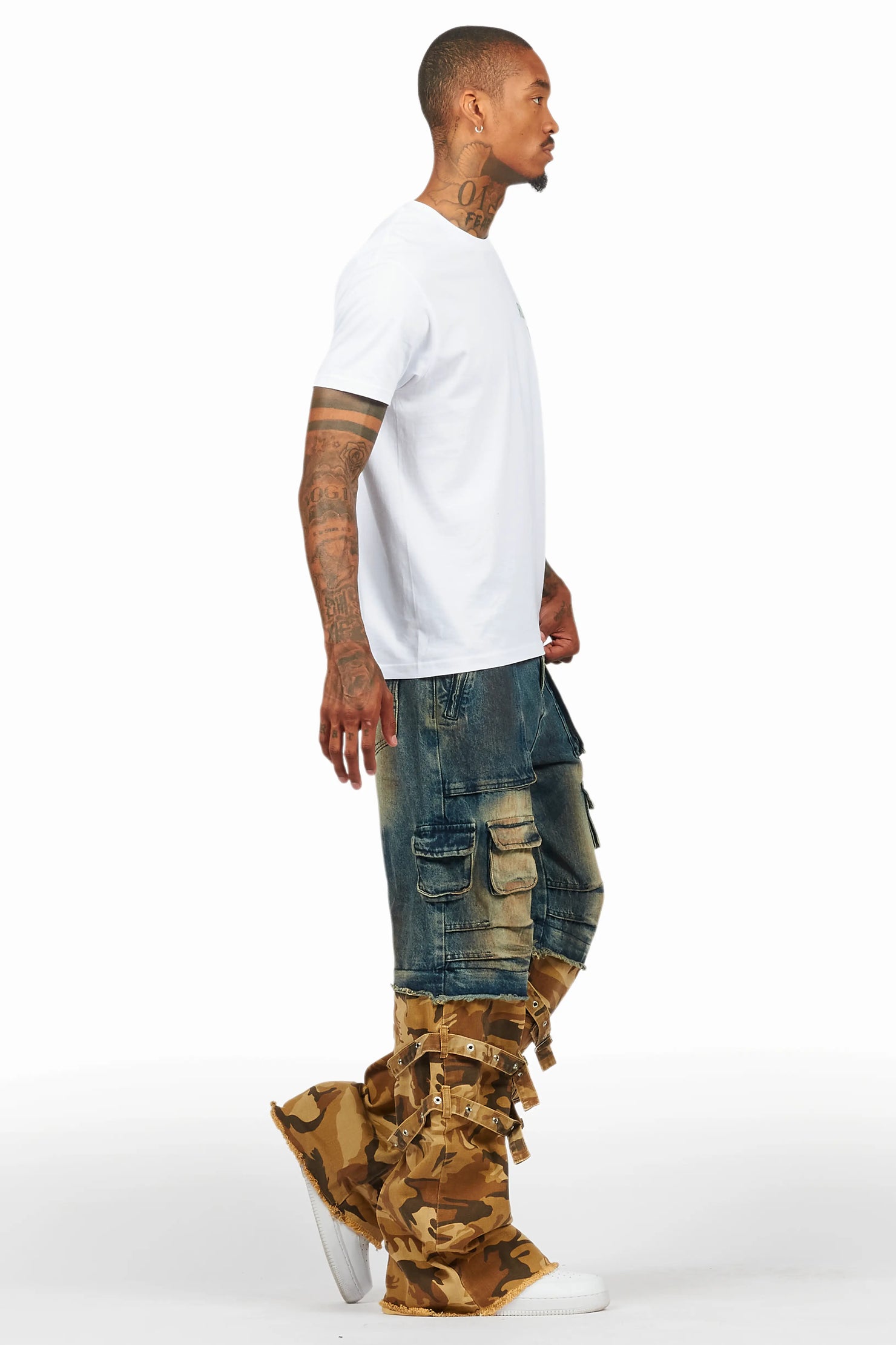 Exxus Dark Blue Baggy Fit Jean