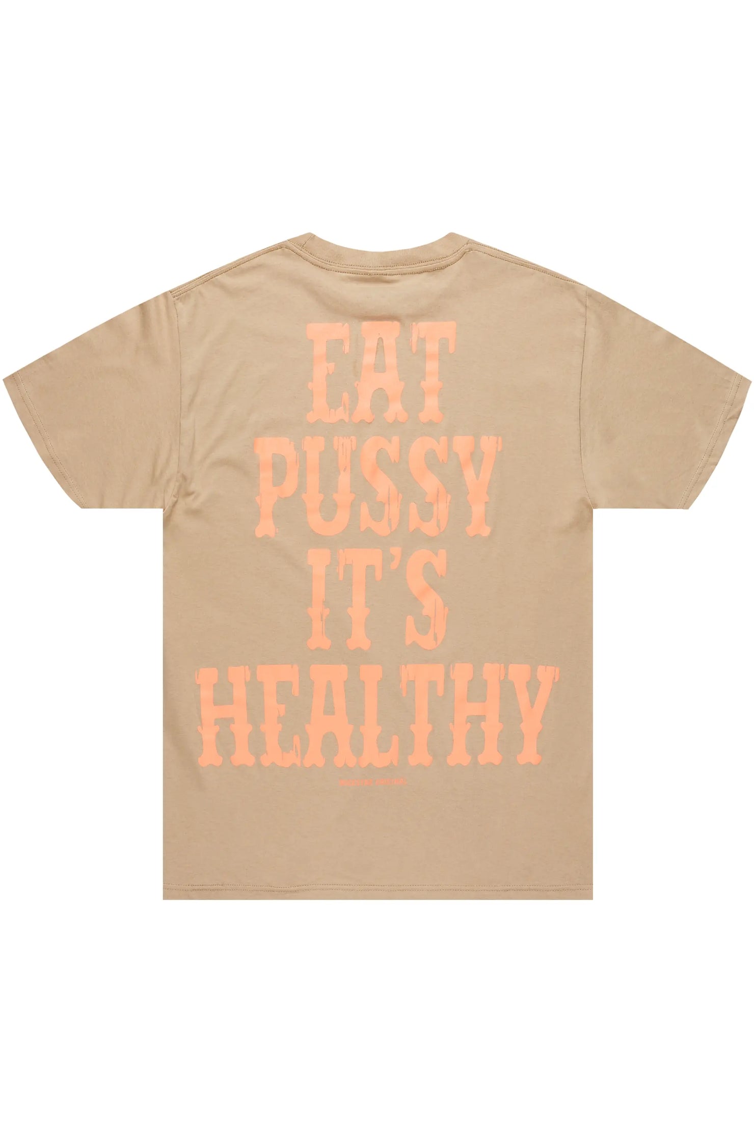 Posse Beige Graphic T-Shirt