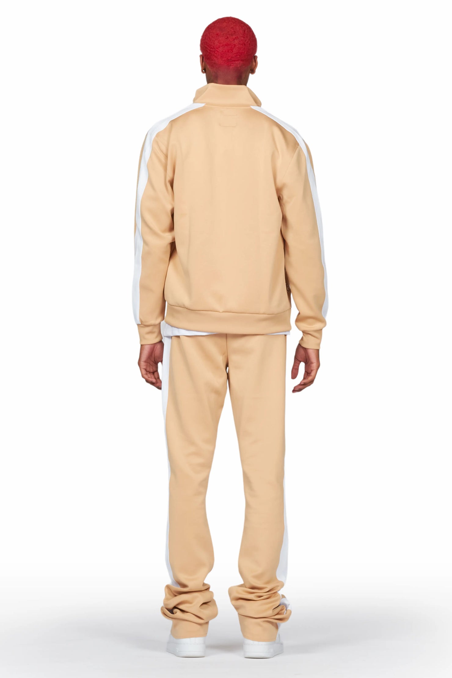 Oak Beige Tricot Super Stacked Track Set