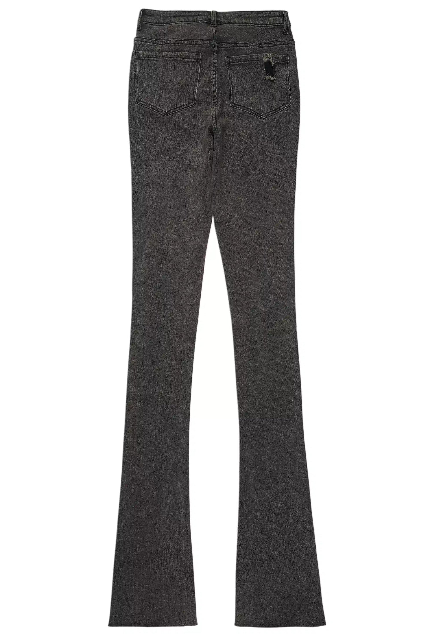 Ashanta Black Wash Super Stacked Jean