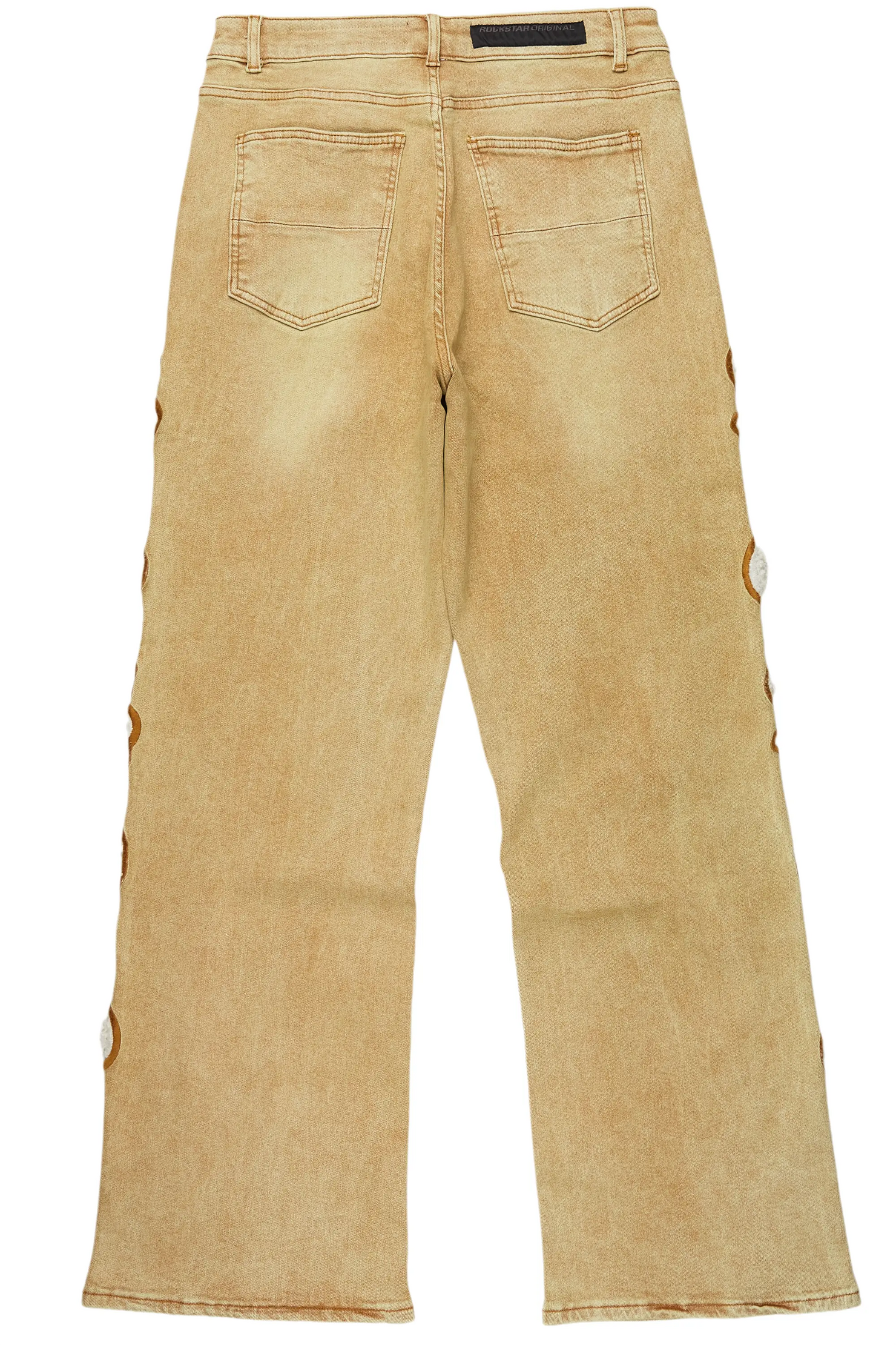 Francis Beige Baggy Fit Jean
