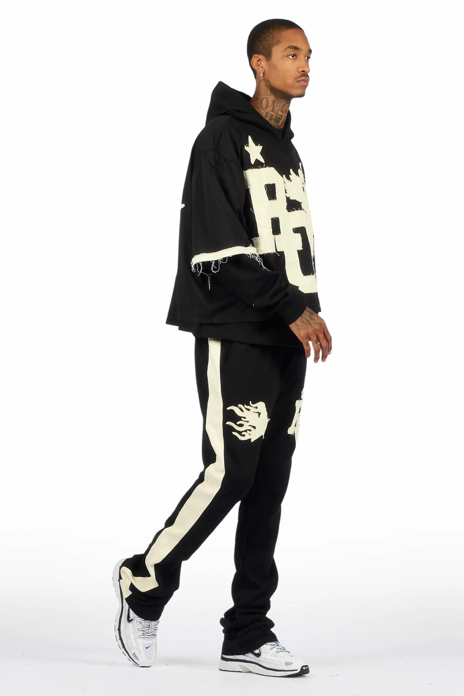 Pluton Black Stacked Track Set