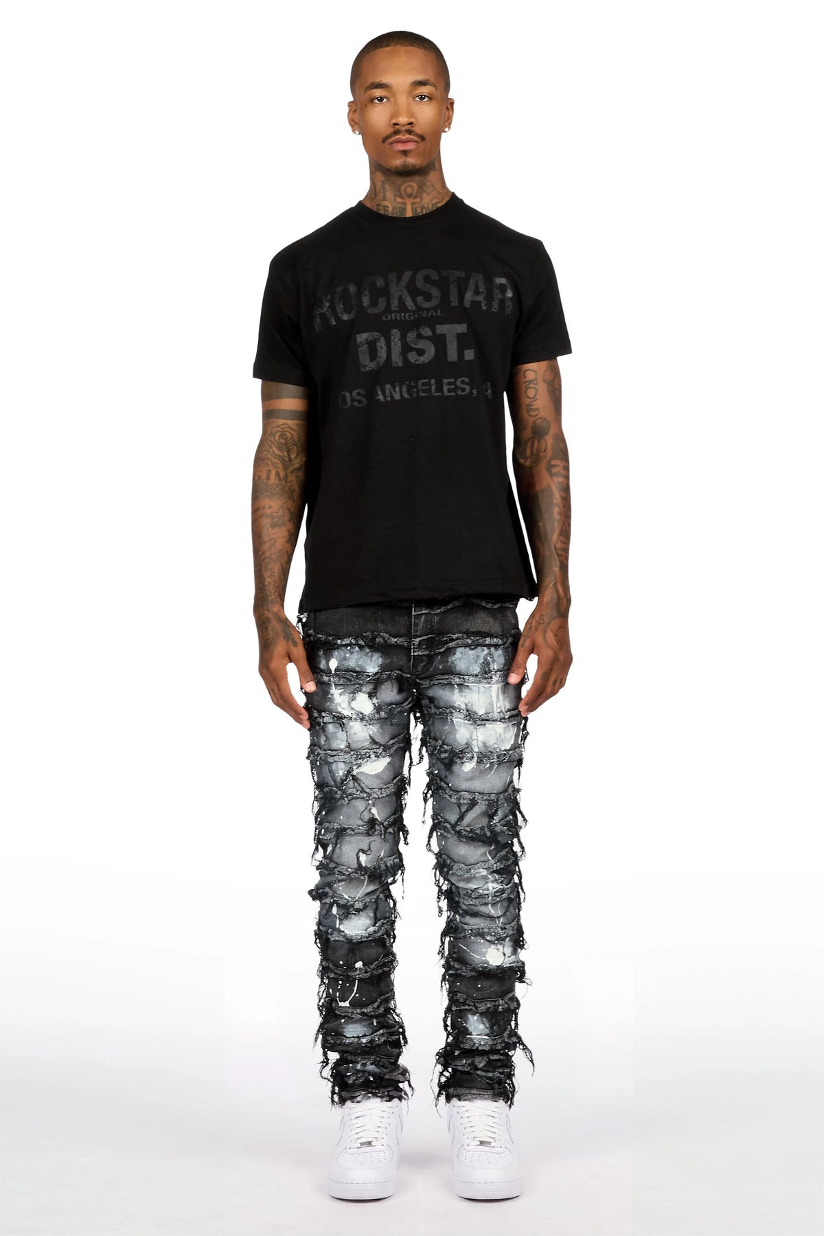Garson Dark Grey Skinny Fit Jean